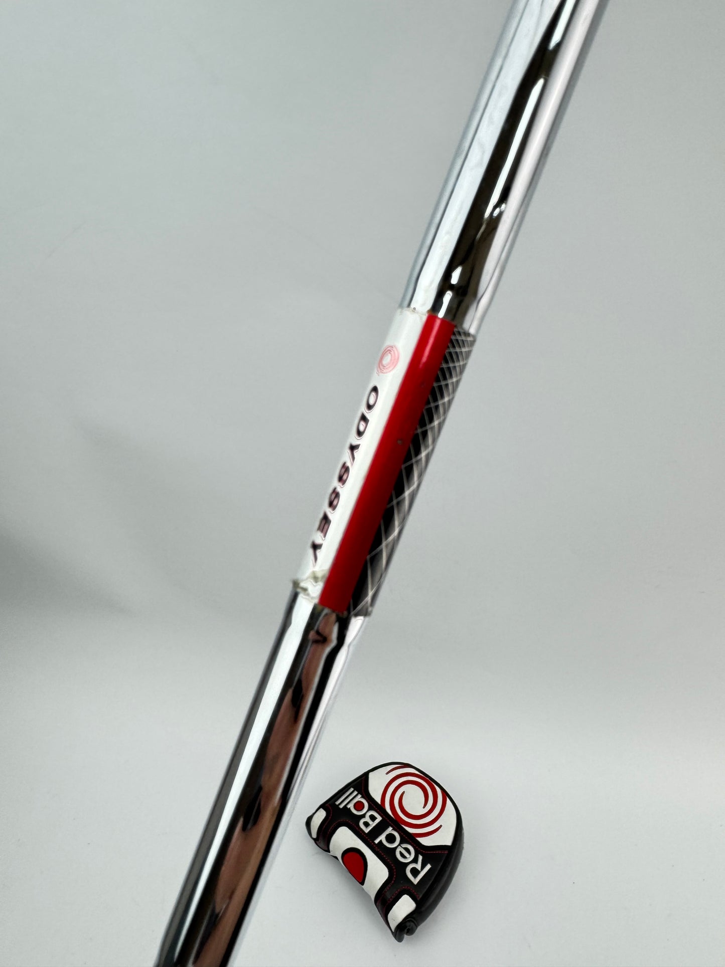Odyssey Red Ball Putter Mallet 34” Face Balanced /Right Handed /Headcover /24621