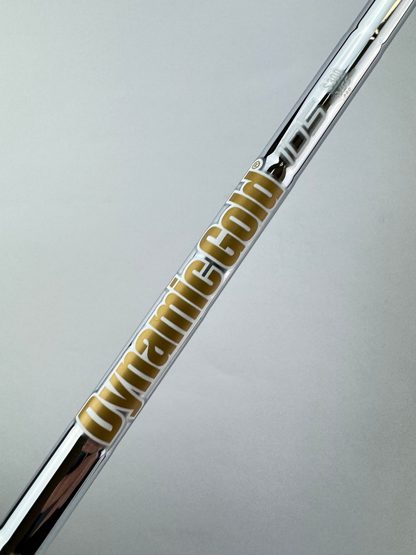 Dynamic Gold 105 Iron Shaft S300 Stiff Flex Steel 35.25”/0.355 Tapered/23413