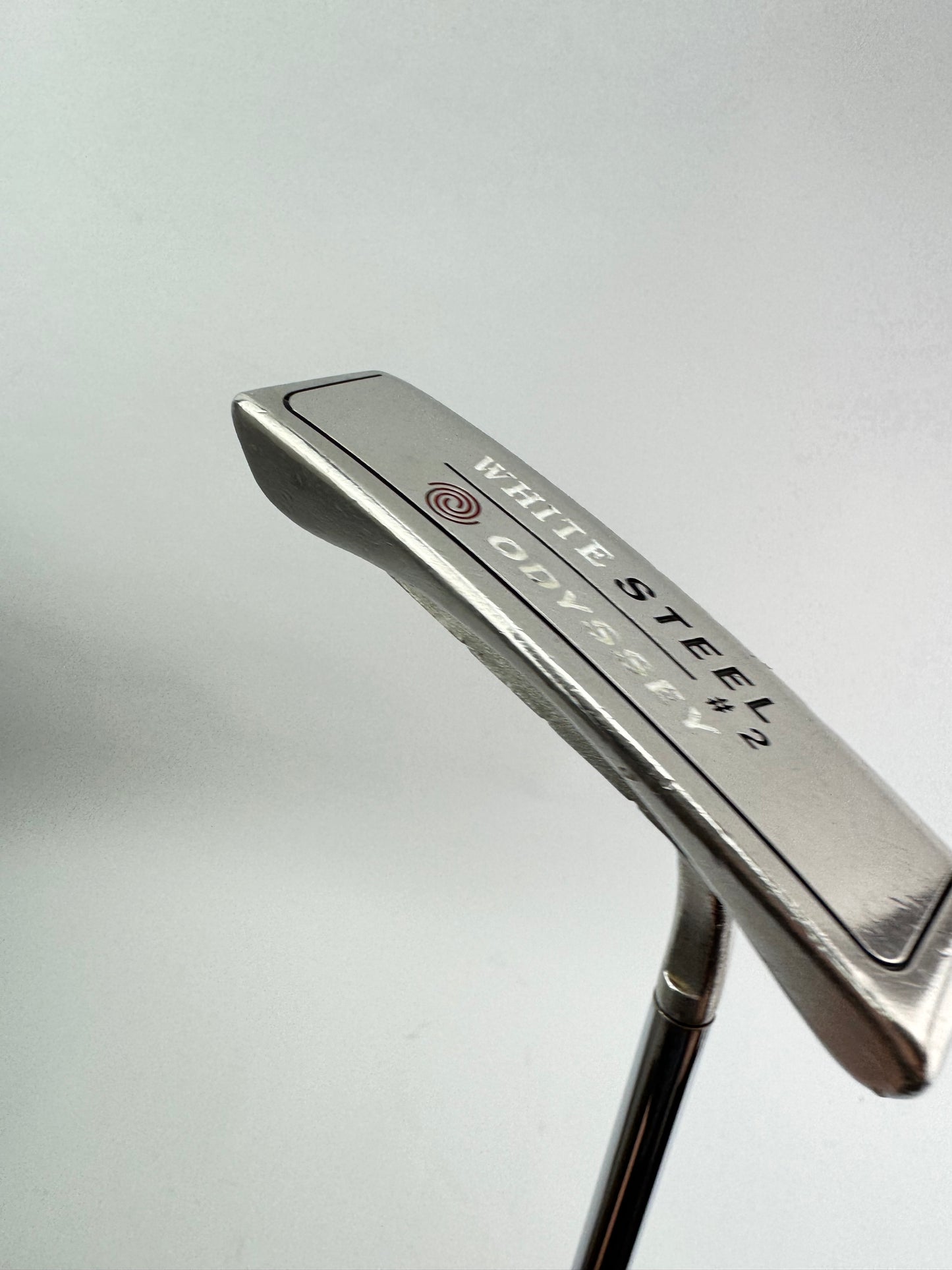 Odyssey White Steel Putter #2 Blade Heel Shafted 35” /Right /New Grip /24386