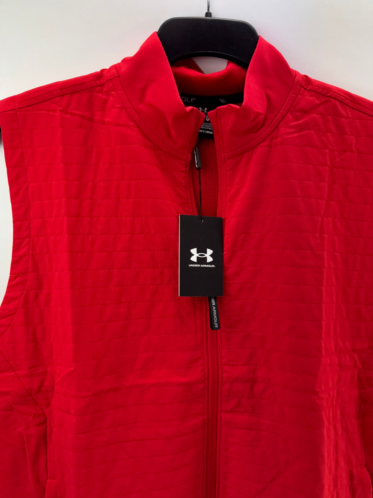 Under Armour Drive Pro Storm Gilet Lightweight Insulated UK Large /Red /24391