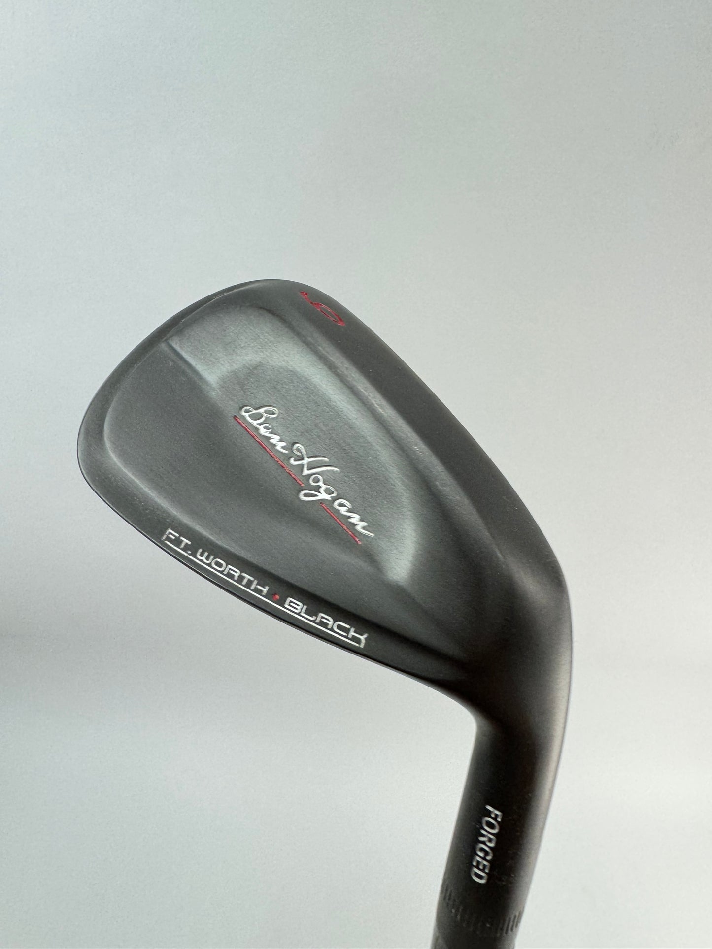 Ben Hogan FT Worth Black 9 Iron Forged KBS Tour 90 Stiff Steel /Right /25165