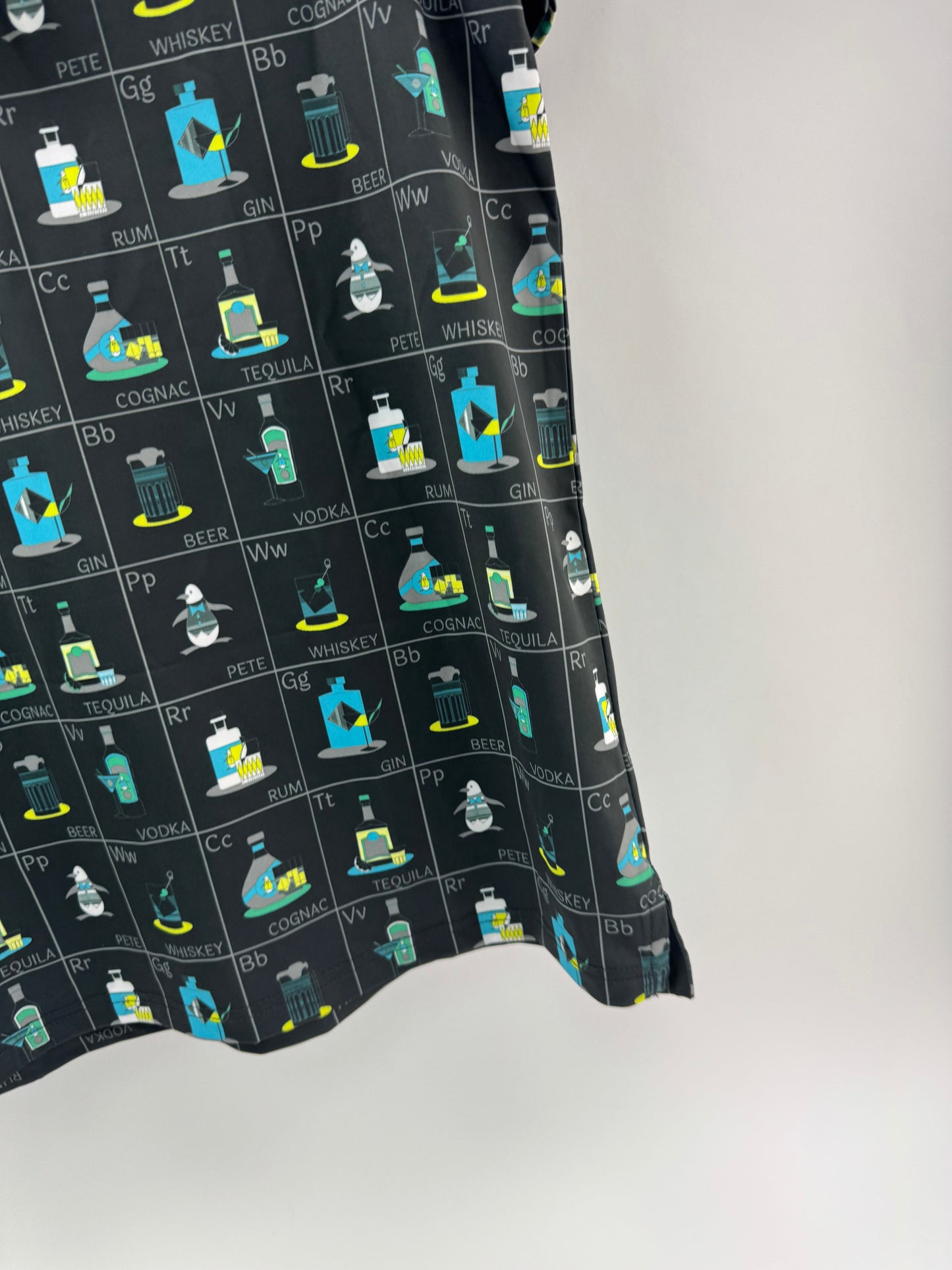 Penguin Golf Flashcard Pete’s Polo Shirt Cam Smith UK Large /New /24442