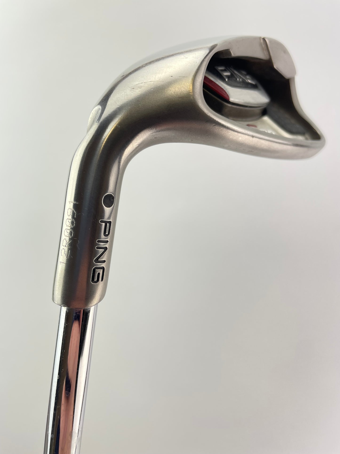 Ping G20 Sand Wedge Left Handed Black Dot Senior Flex Steel /New Grip /25534