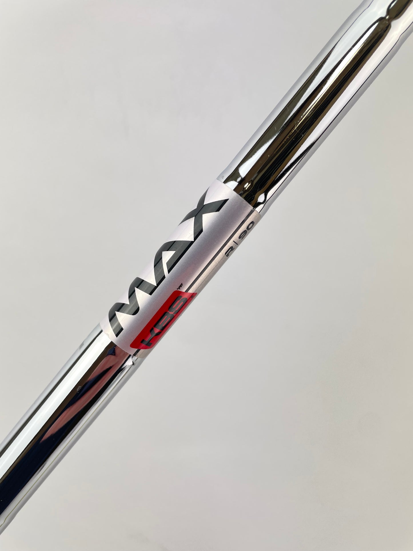 KBS Max Iron Shaft 90 Regular Flex Steel 35.5” /0.370 Parallel /23572