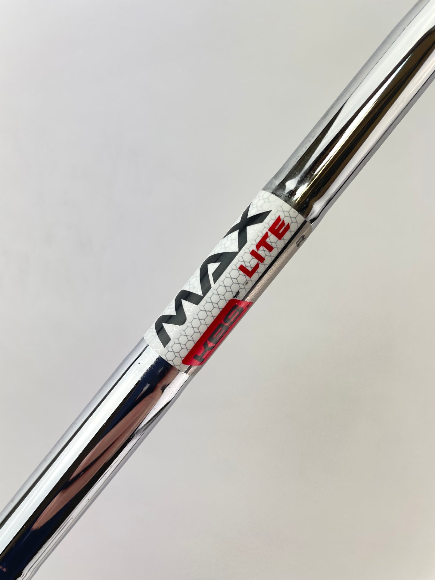 KBS Max Lite Iron Shaft Regular Flex Steel 35.25” /0.370 Parallel /24726