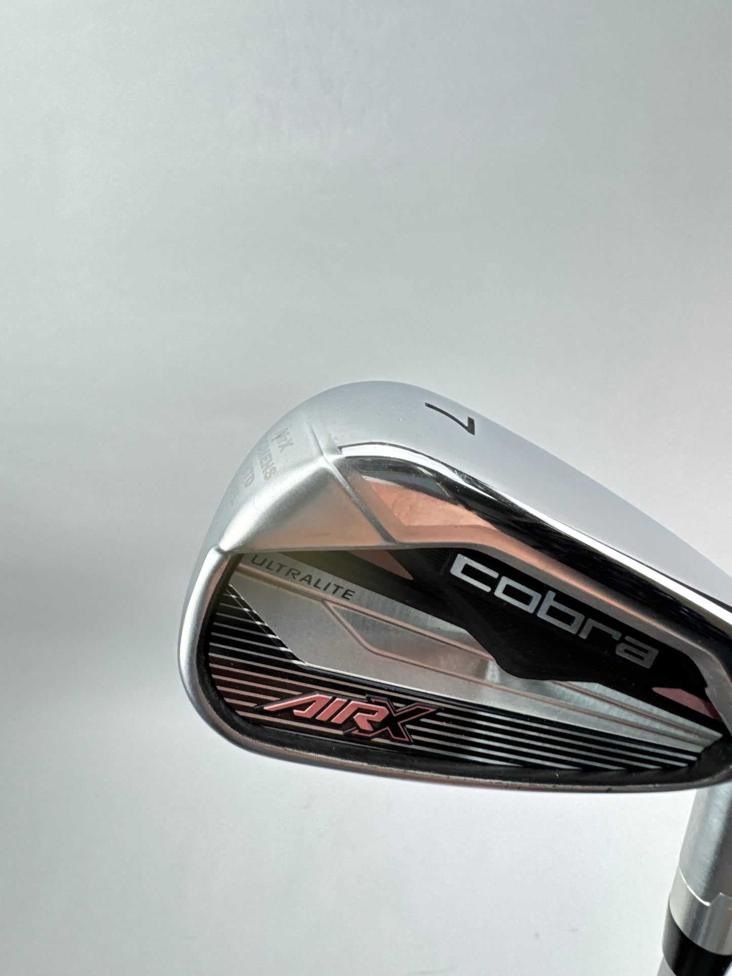 Cobra Air-X Women’s 7 Iron Laides Graphite -1/2” /Right /Demo /24485