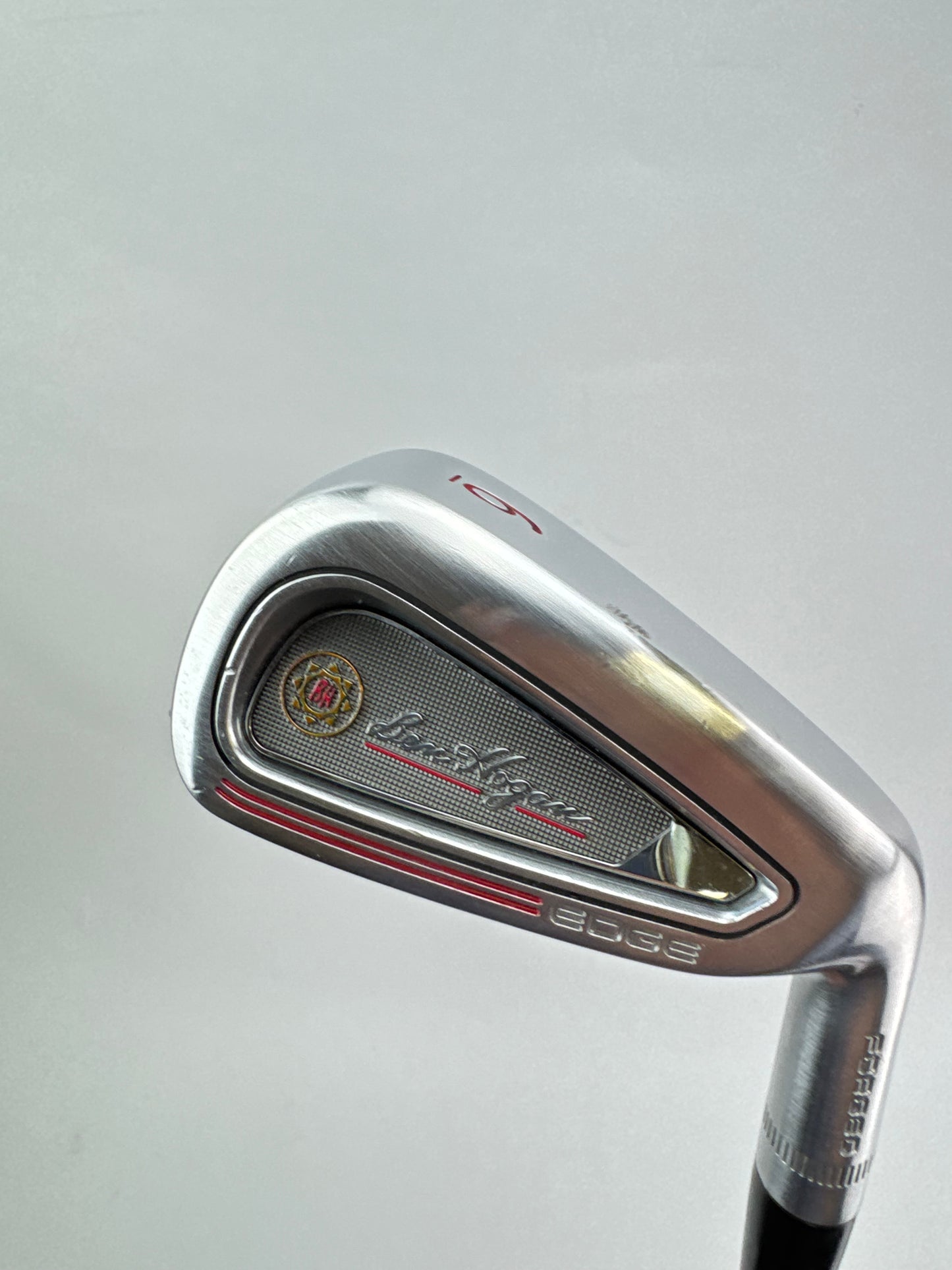 Ben Hogan Edge 6 Iron KBS Tour-V 110 Stiff Flex Steel /Right /New /23659