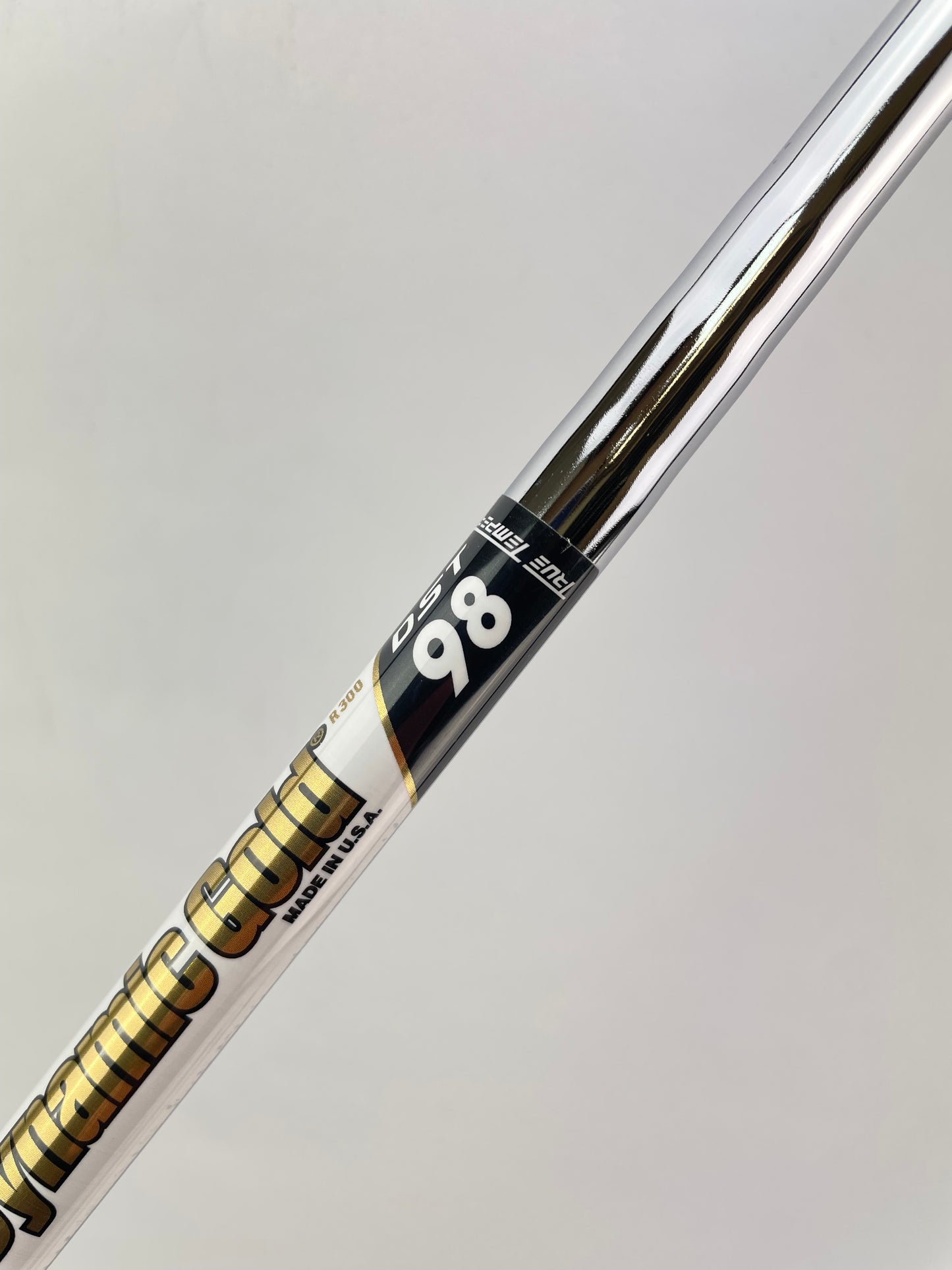 Dynamic Gold DST 98 Iron Shaft R300 Regular Flex Steel 36” /0.355 Tapered /23632