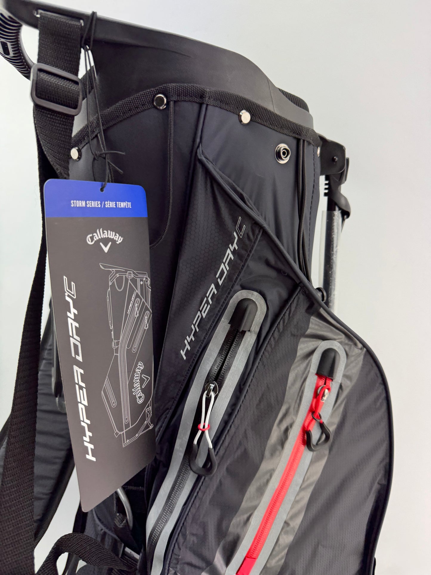 Callaway Hyper Dry C Stand Bag 4 Way /Shoulder Straps /New /23336