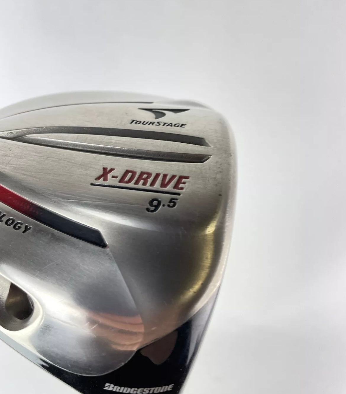 Bridgestone X-Drive Driver 9.5* Matrix Red Tie X Flex Graphite /New Grip /14663