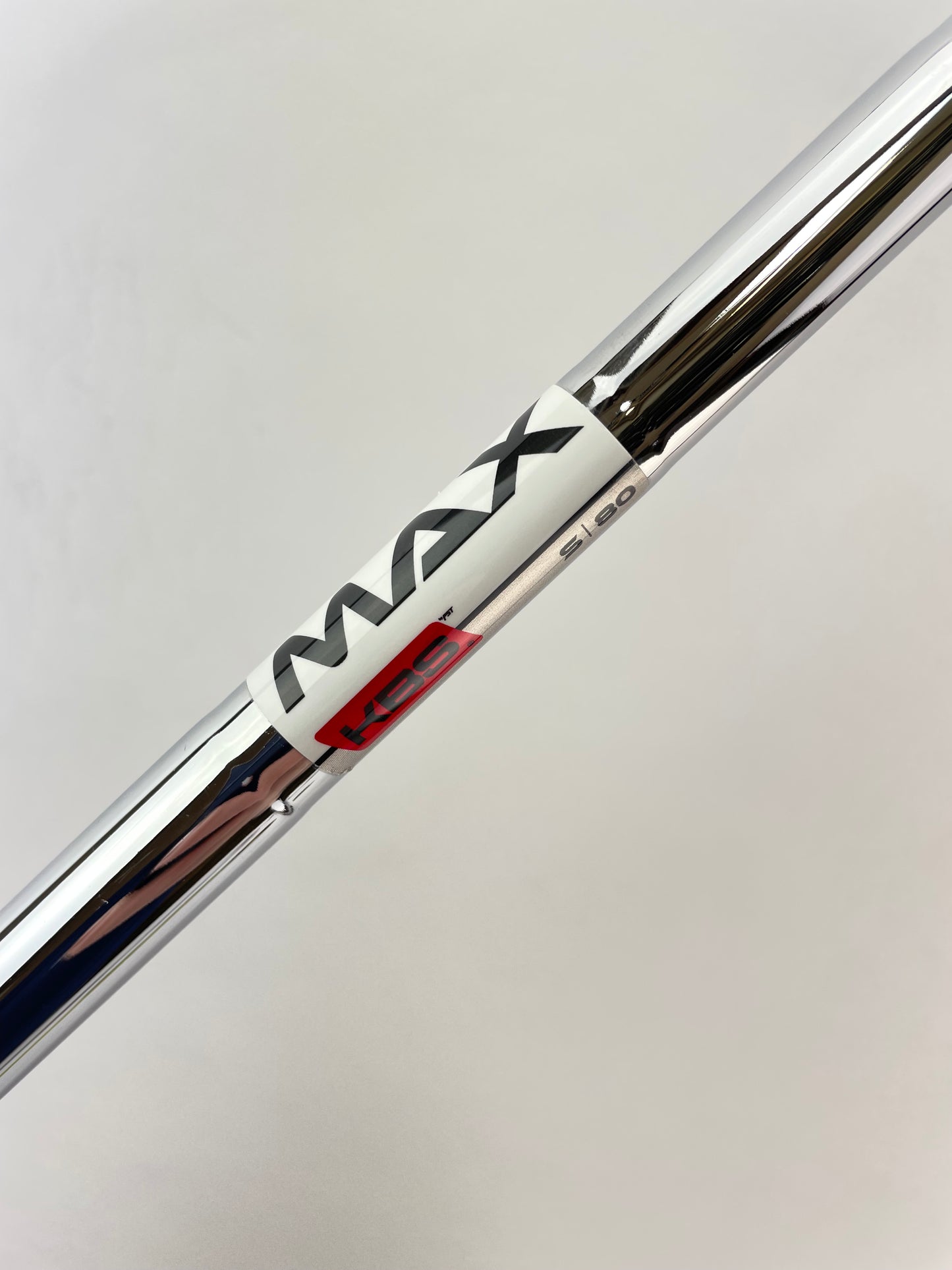 KBS Max 80 Iron Shaft Stiff Flex Steel 35.75” /0.370 Parallel /24708