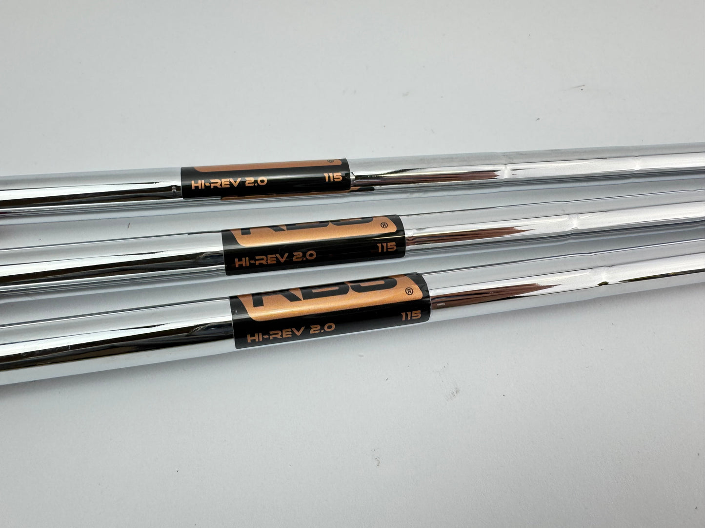 KBS Hi-Rev 2.0 Wedge Shaft Set (3) 115 Wedge Flex Steel 0.355 Tapered /28041