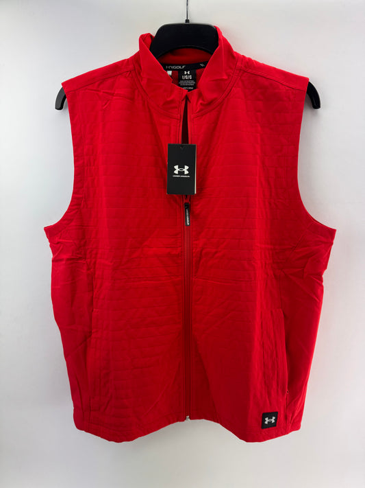 Under Armour Drive Pro Storm Gilet Lightweight Insulated UK Large /Red /24244
