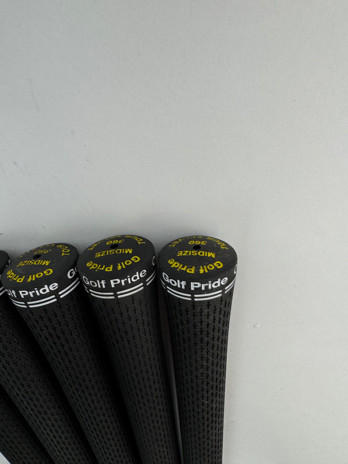 Golf Pride Midsize Grips (5) Tour Velvet 360 /Black /Pulled /23778
