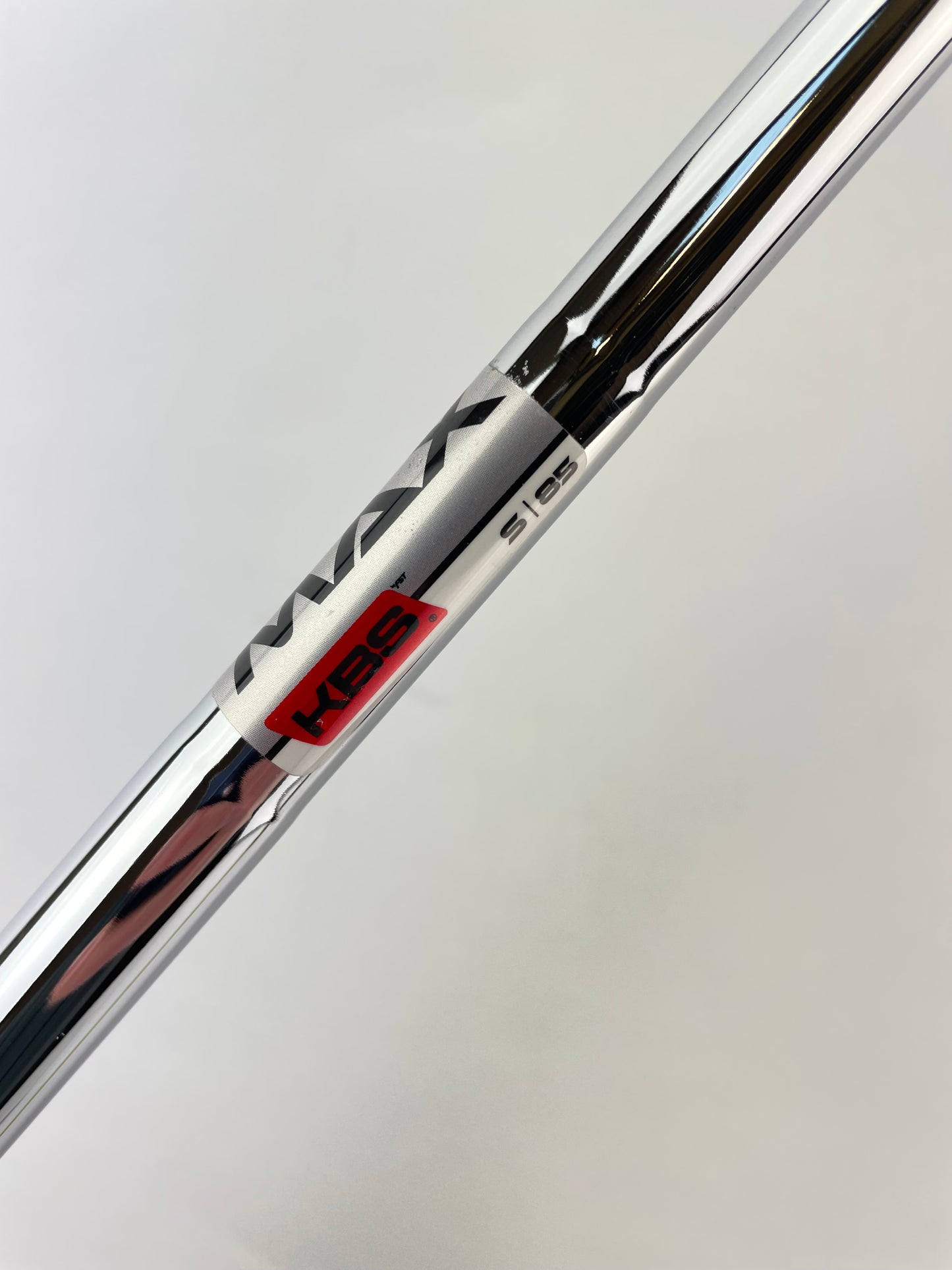 KBS Max 85 Iron Shaft Stiff Flex Steel 35.25” /0.370 Parallel Tip /23495