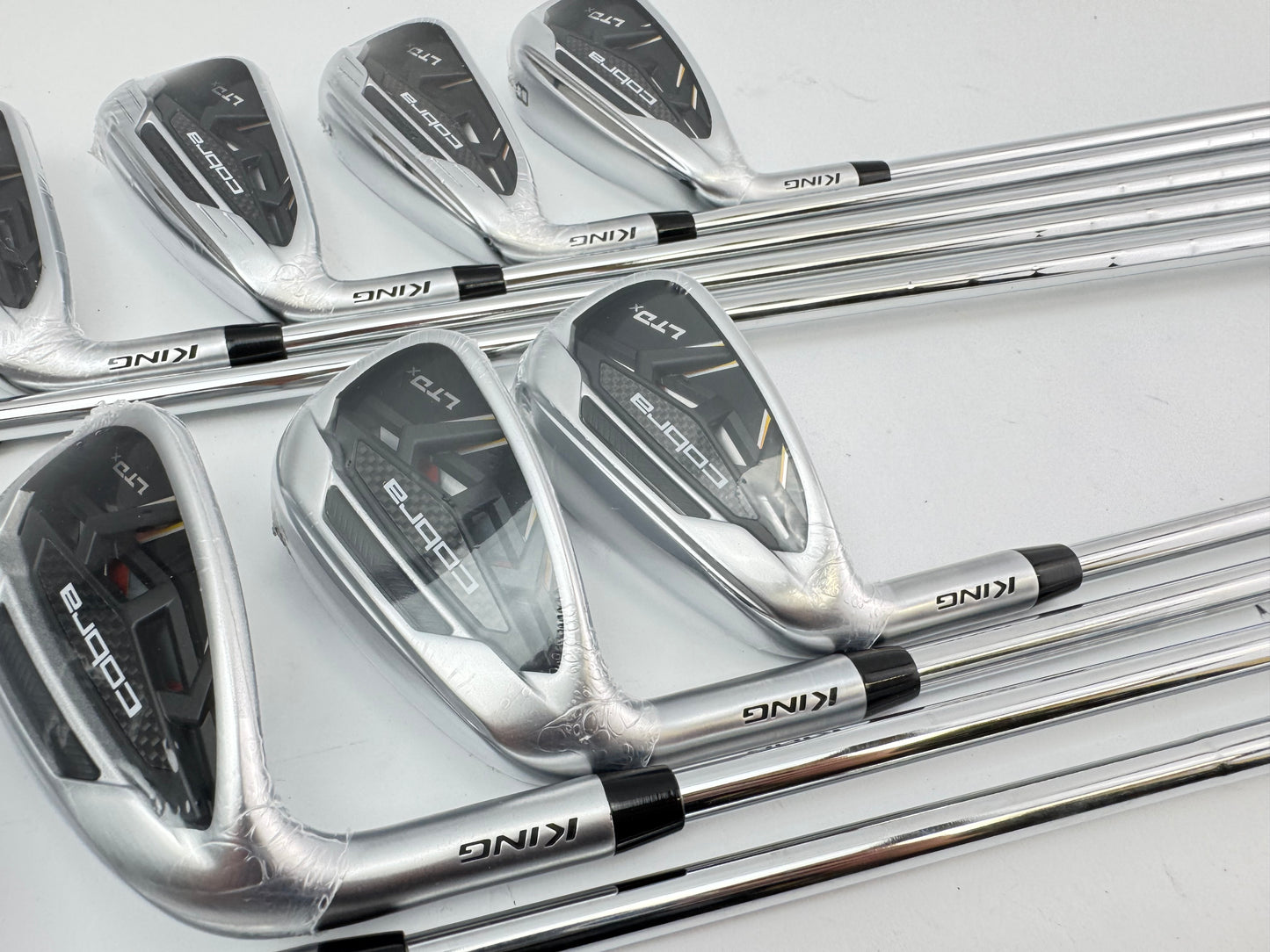 Cobra LTDx Irons Left Handed 4-PW+GW+SW KBS Tour 90 Regular Steel /New /24704