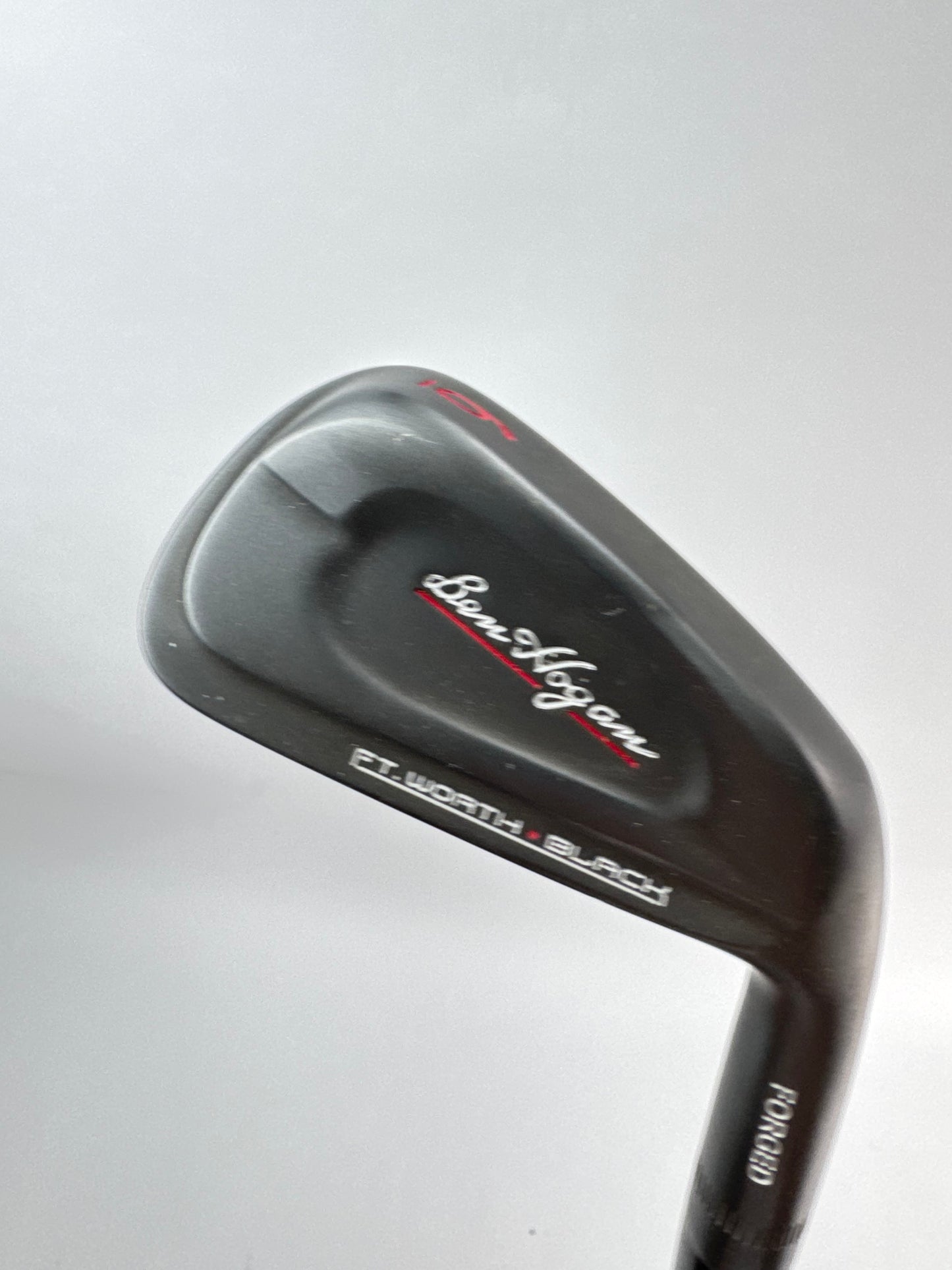 Ben Hogan FT Worth Black 6 Iron Forged Recoil ES 760 F2 Senior Graphite /25274
