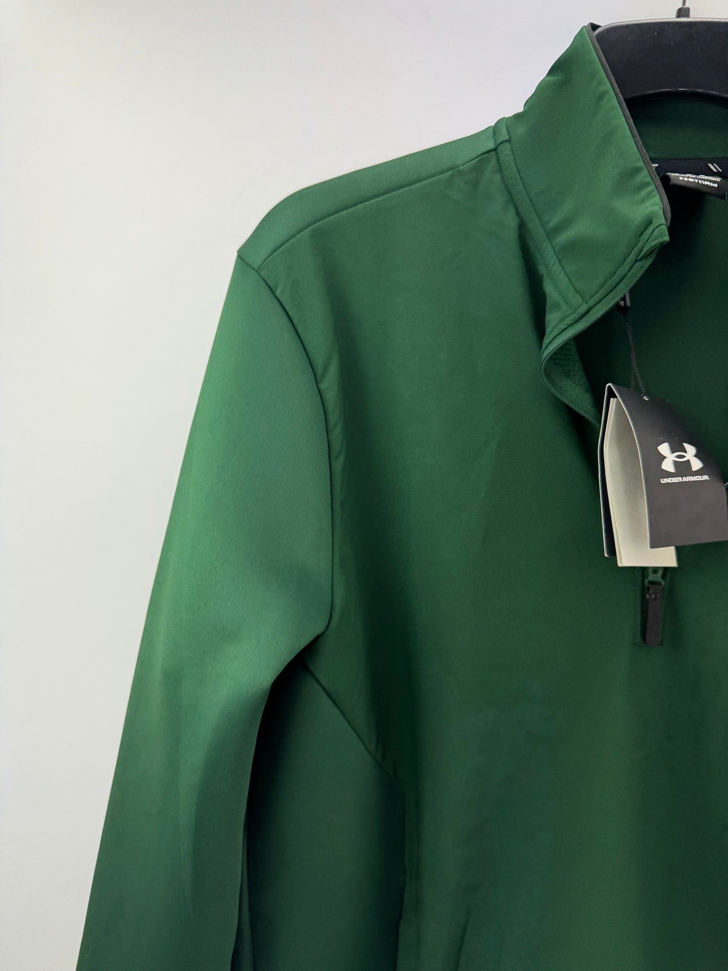Under Armour Drive Pro Pullover Storm Hybrid 1/2 Zip UK Large /Green /New /24239