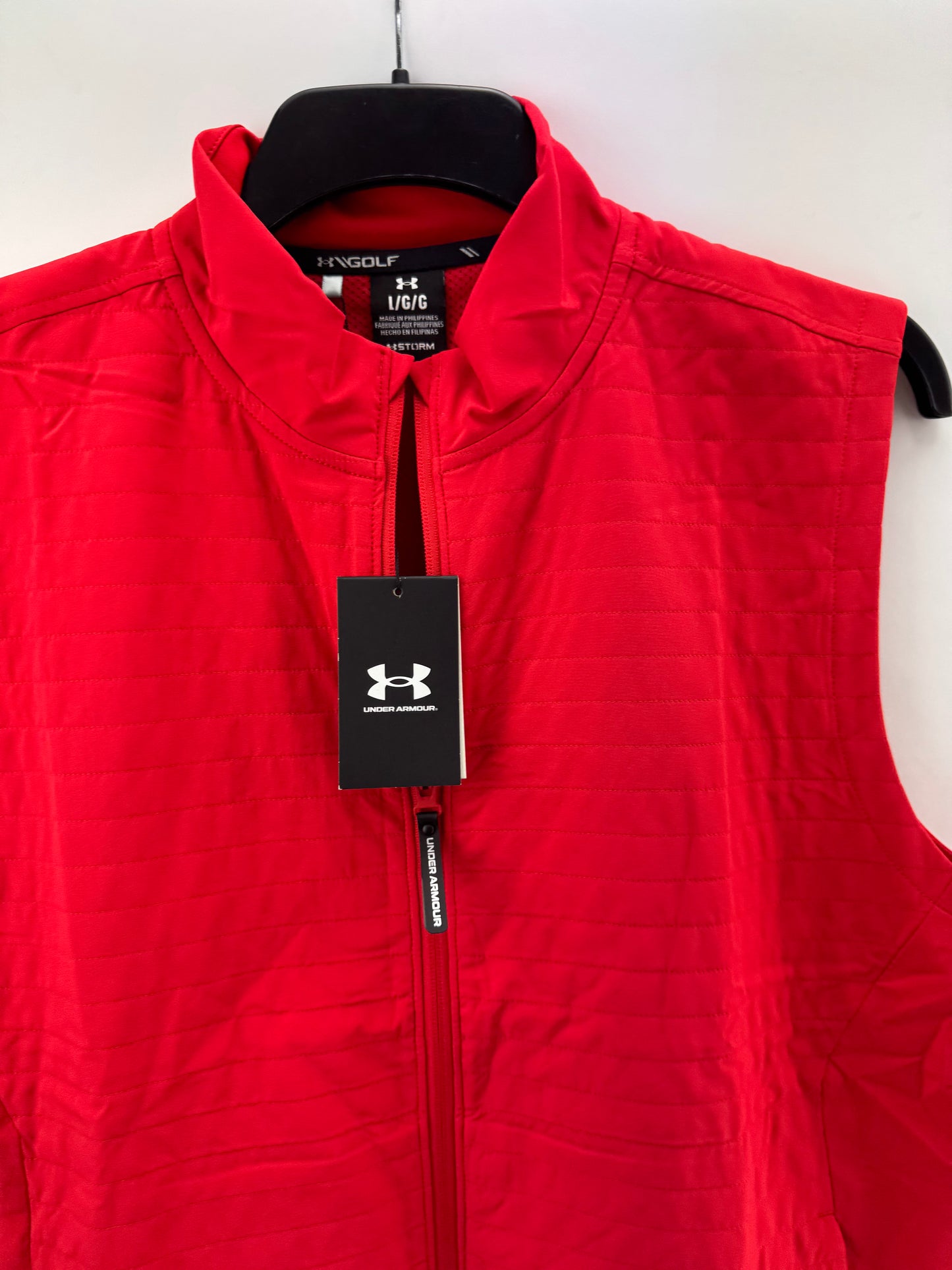Under Armour Drive Pro Storm Gilet Lightweight Insulated UK Large /Red /24244