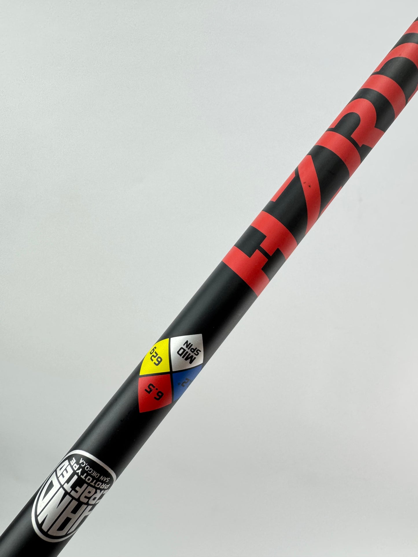 Taylormade Qi35 Qi10 Driver Shaft Hzrdus Red Handcrafted Proto 6.5 X Flex 44.5”