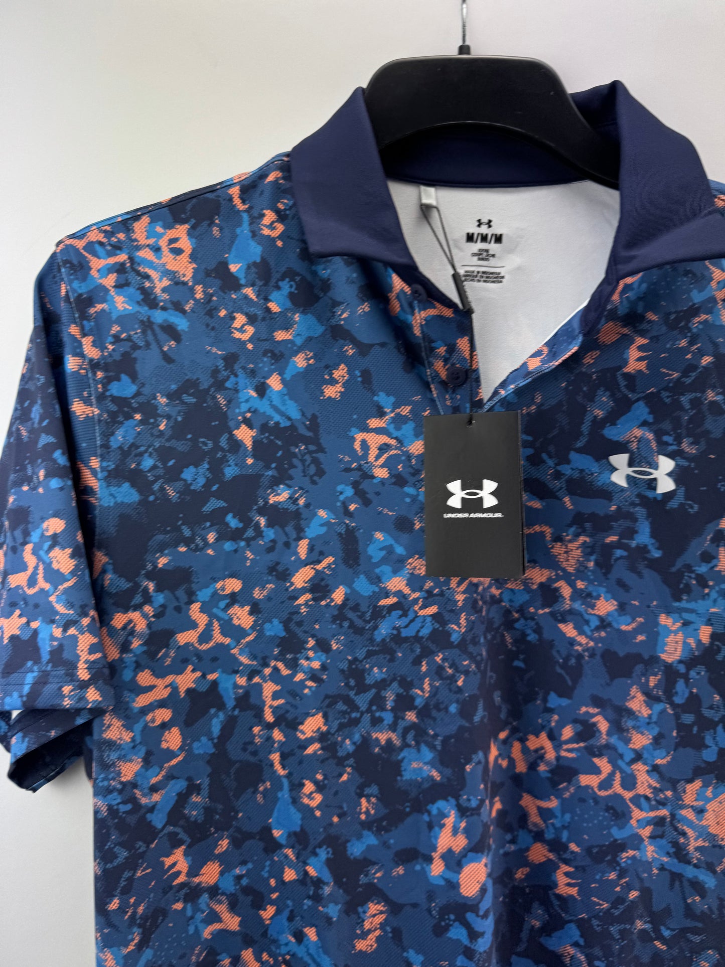 Under Armour Mens Polo Shirt T2G Printed UK Medium /New /24242