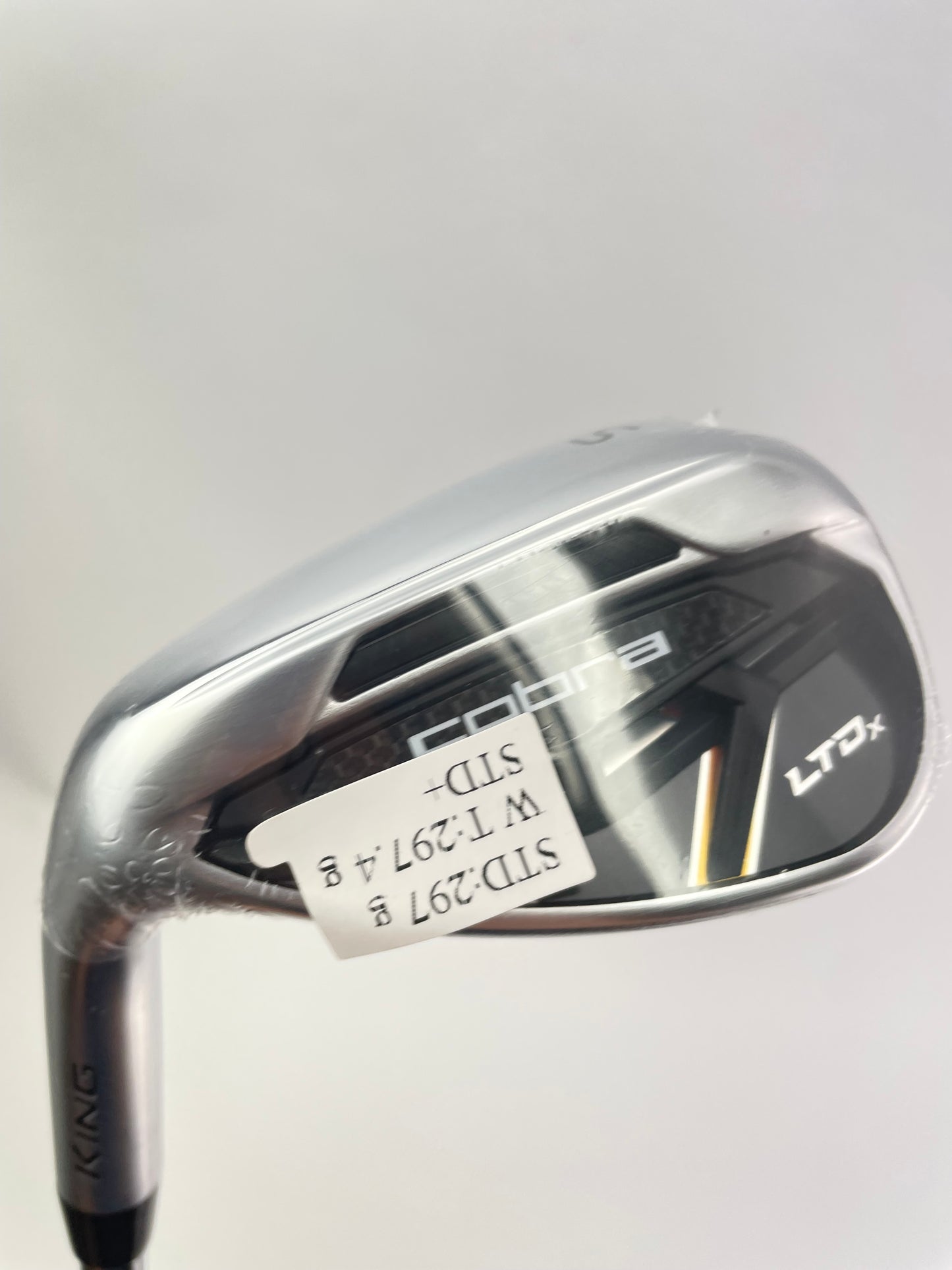 Cobra LTDX Sand Wedge Left Handed KBS Tour 90 Stiff Flex Steel /Brand New /24895