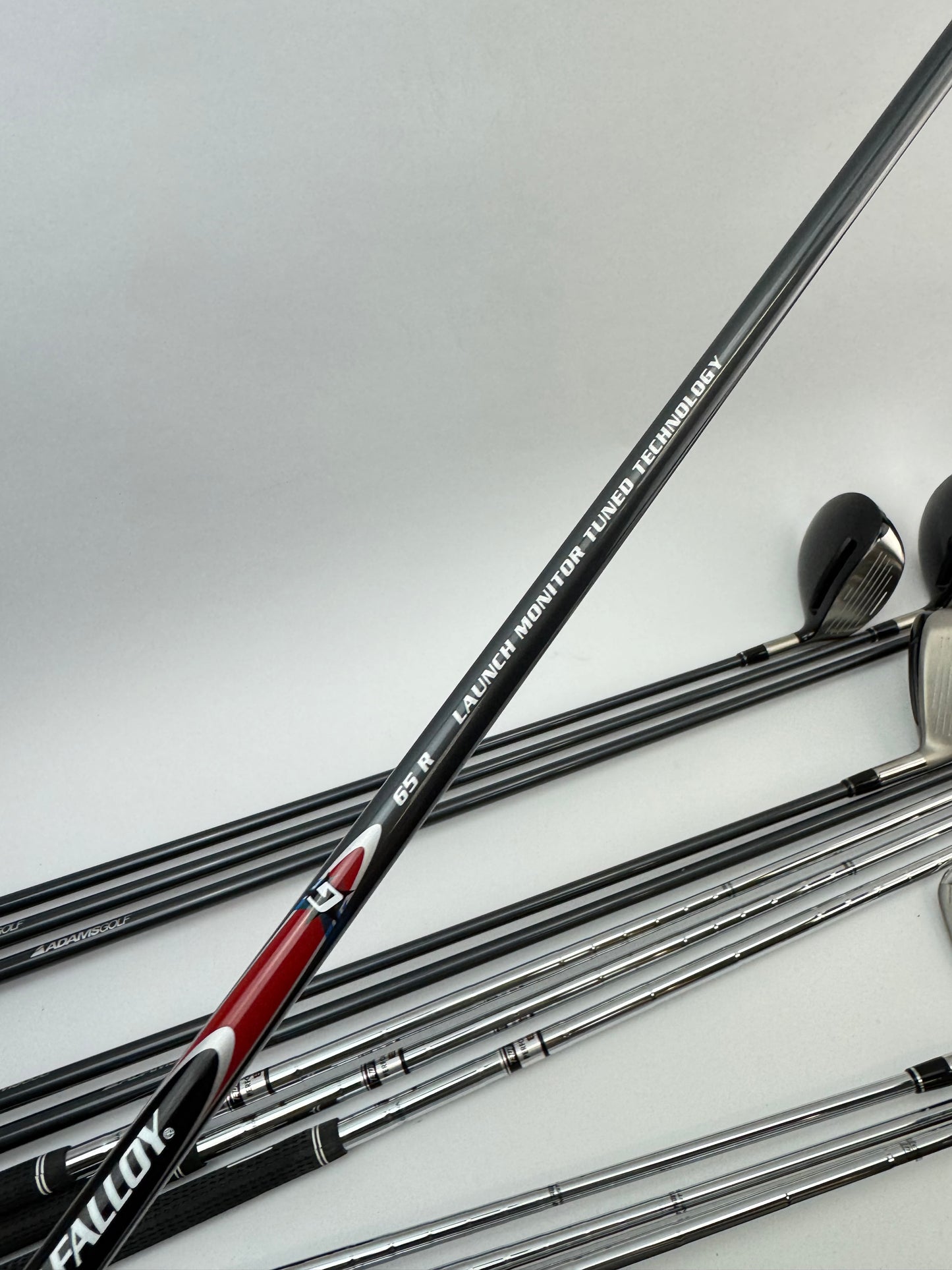 Adams Golf Package Set Left Handed Idea A12 OS Regular Flex /Cart Bag /New/24372