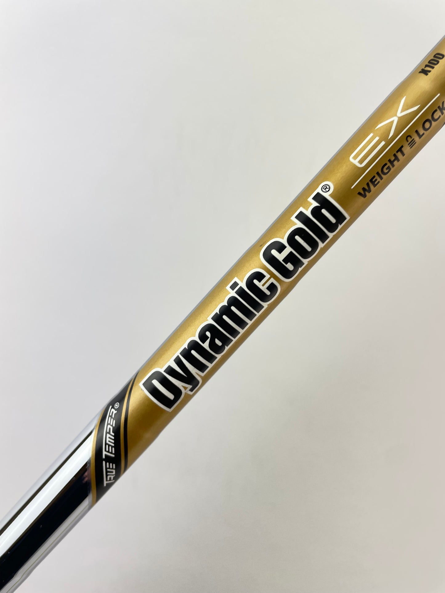 Dynamic Gold EX Iron Shaft X100 X Flex Steel 35.75” /0.355 Tapered /23874