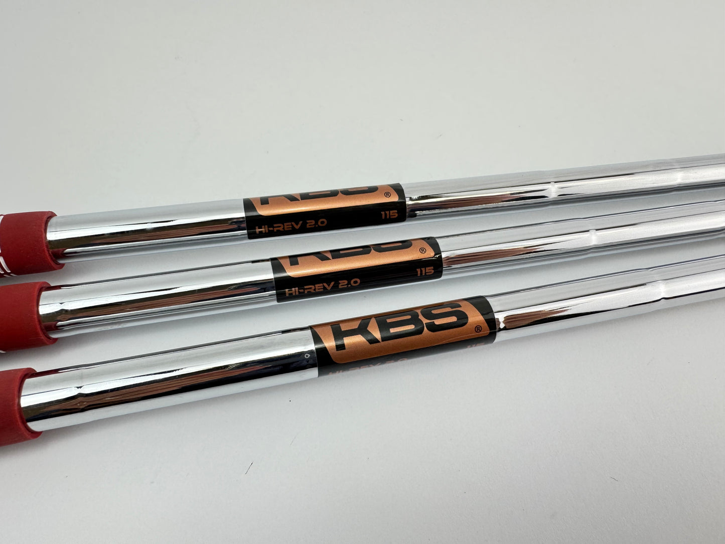 KBS Hi-Rev 2.0 Wedge Shaft Set (3) 115 Wedge Flex Steel 0.355 Tapered /27625