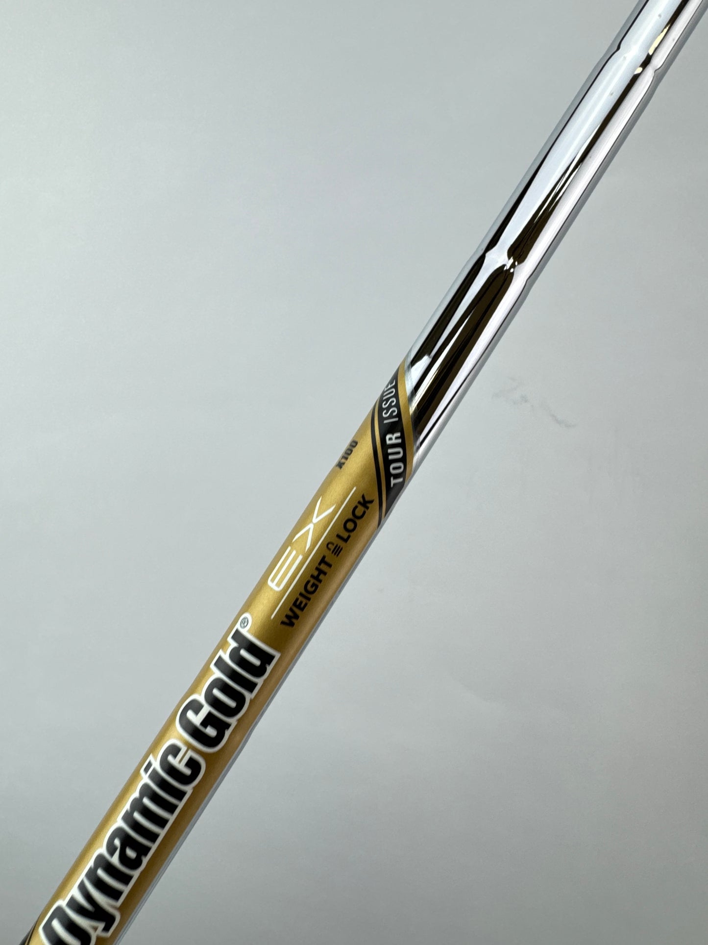 Dynamic Gold EX Iron Shaft X100 X Flex Steel 36.25” /0.355 Tapered /23387