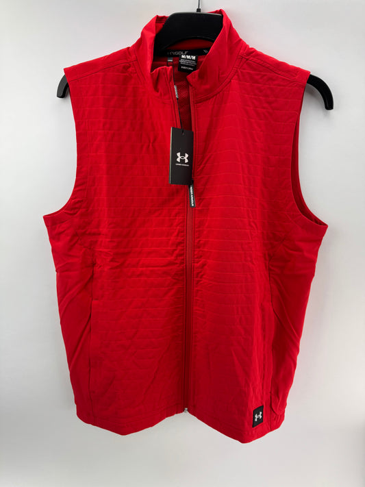 Under Armour Drive Pro Storm Gilet Lightweight Insulated UK Medium /Red /25212
