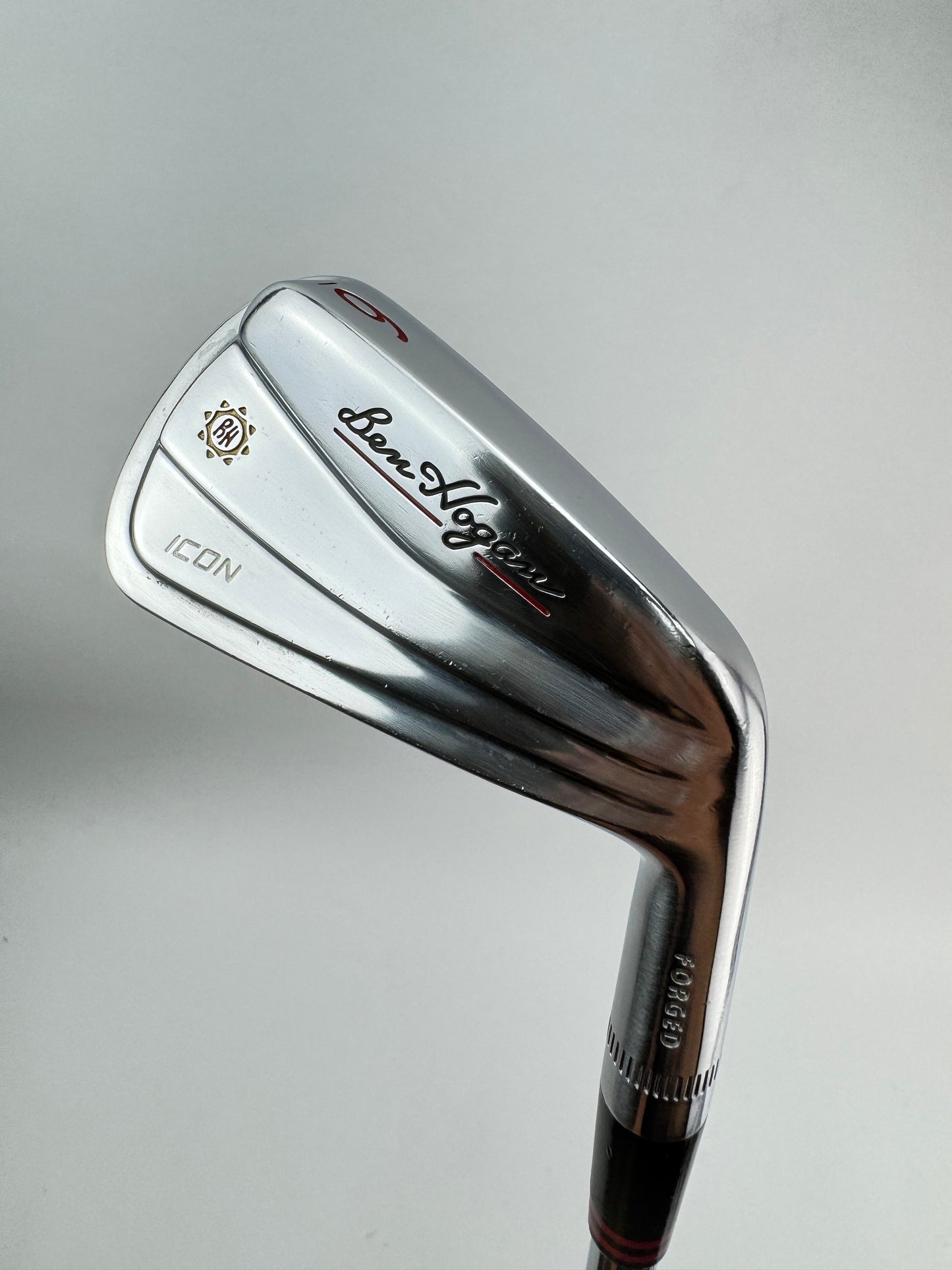 Ben Hogan Icon 6 Iron Forged KBS Tour 90 Stiff Flex Steel /Right Handed /25166