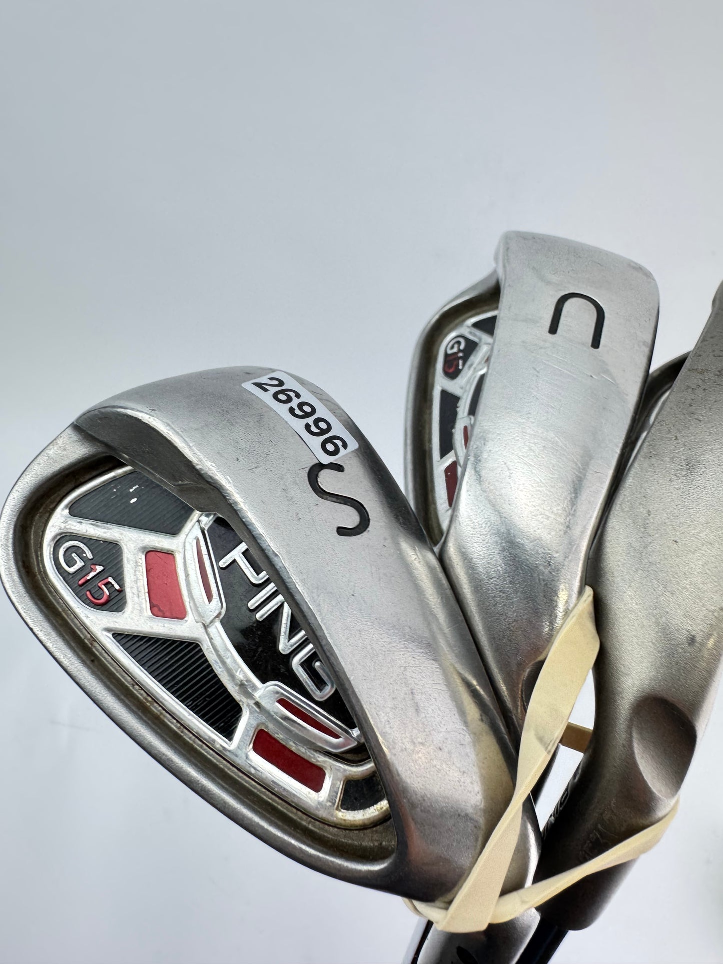 Ping G15 Wedge Set PW/GW/SW Black Dot Regular Steel /New Grips /26996