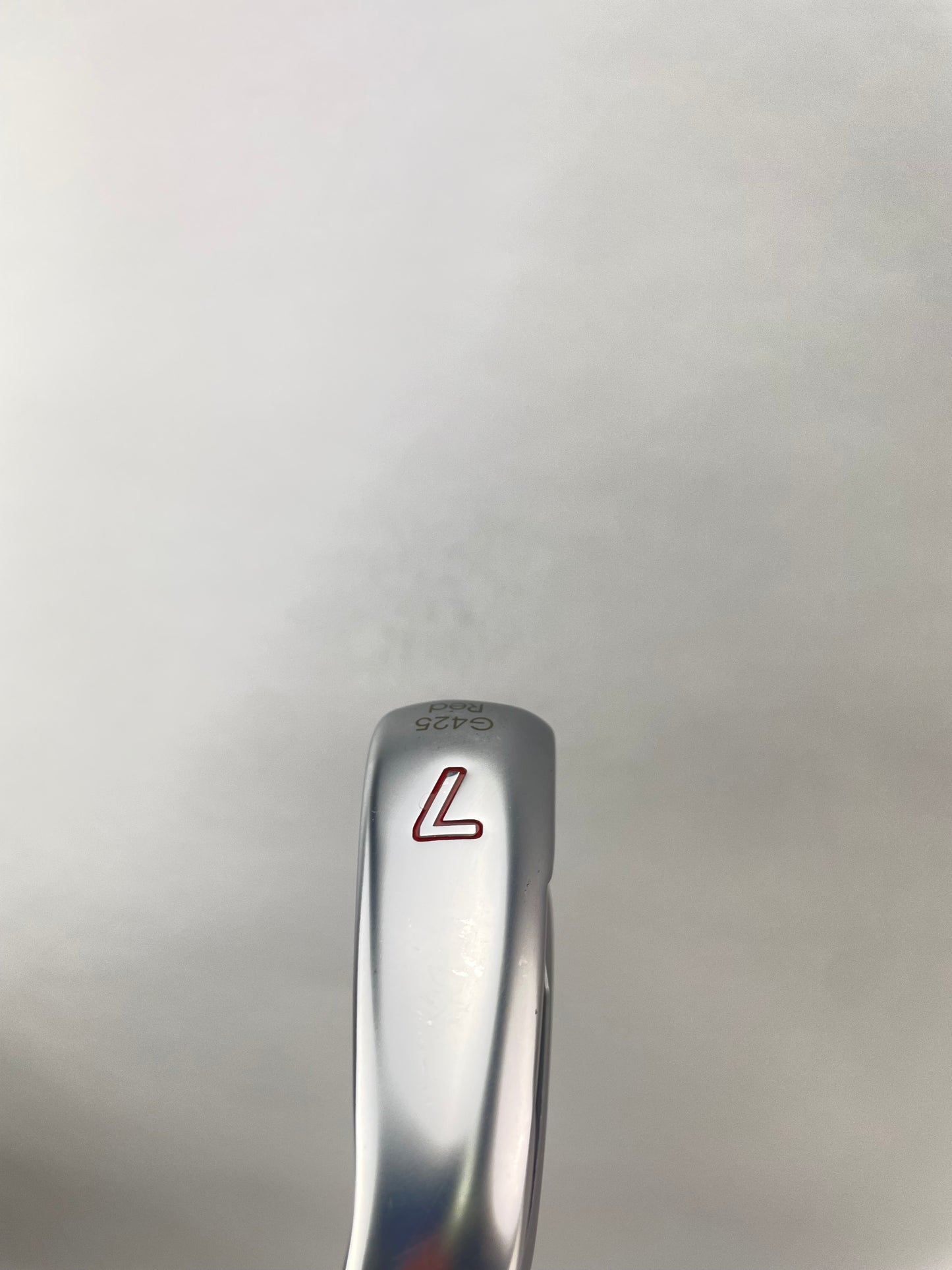 Ping G425 7 Iron Red Dot Left Handed Alta CB Regular Flex Graphite /Demo /24449