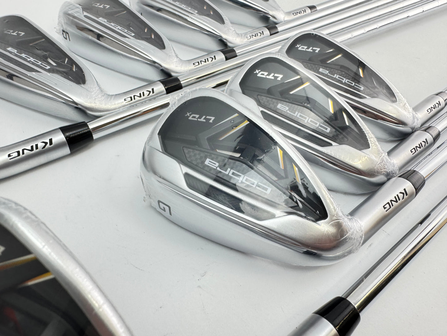 Cobra LTDx Irons Left Handed 4-PW+GW+SW KBS Tour 90 Regular Steel /New /24704
