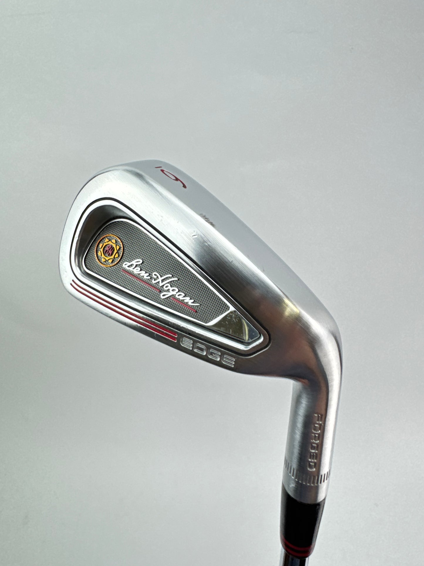 Ben Hogan Edge 6 Iron KBS Tour-V 110 Stiff Flex Steel /Right /New /23659