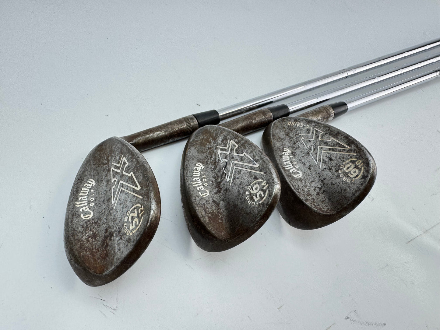 Callaway X Series Wedge Set 52/56/60* Wedge Flex Steel /Winn Oversize /26998