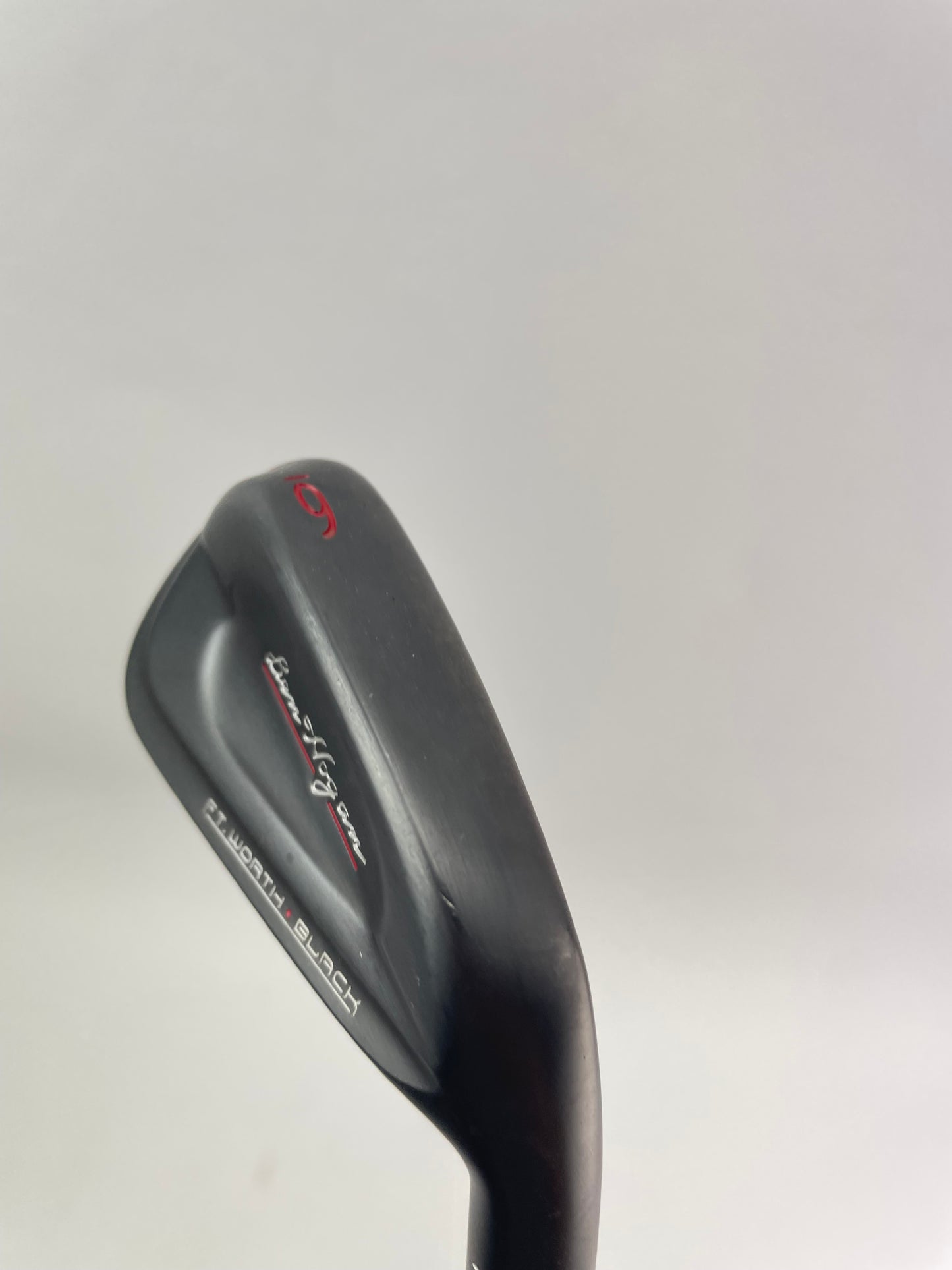 Ben Hogan FT Worth Black 6 Iron Forged Dynamic Gold S300 Stiff Steel/Right/24694