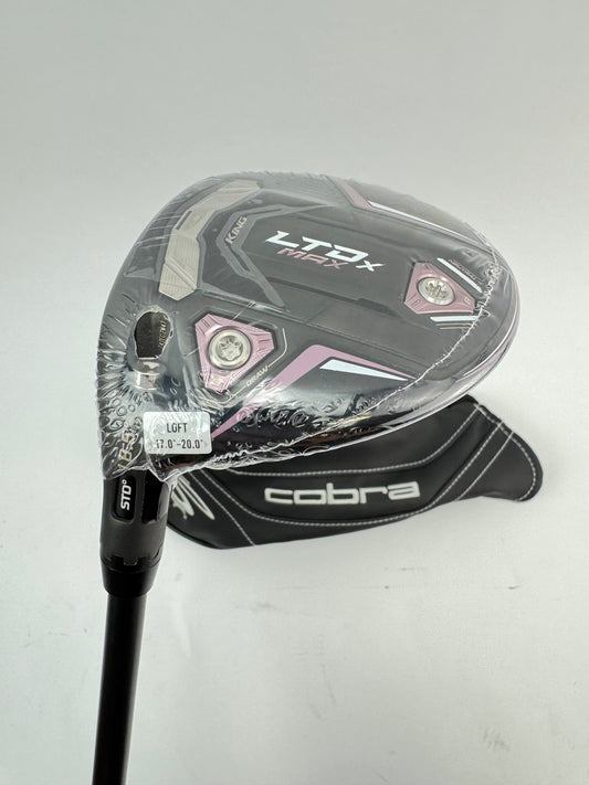 Cobra LTDx Max Ladies 3 Wood 18.5 Left Handed Helium 4F1 Graphite /New /26938