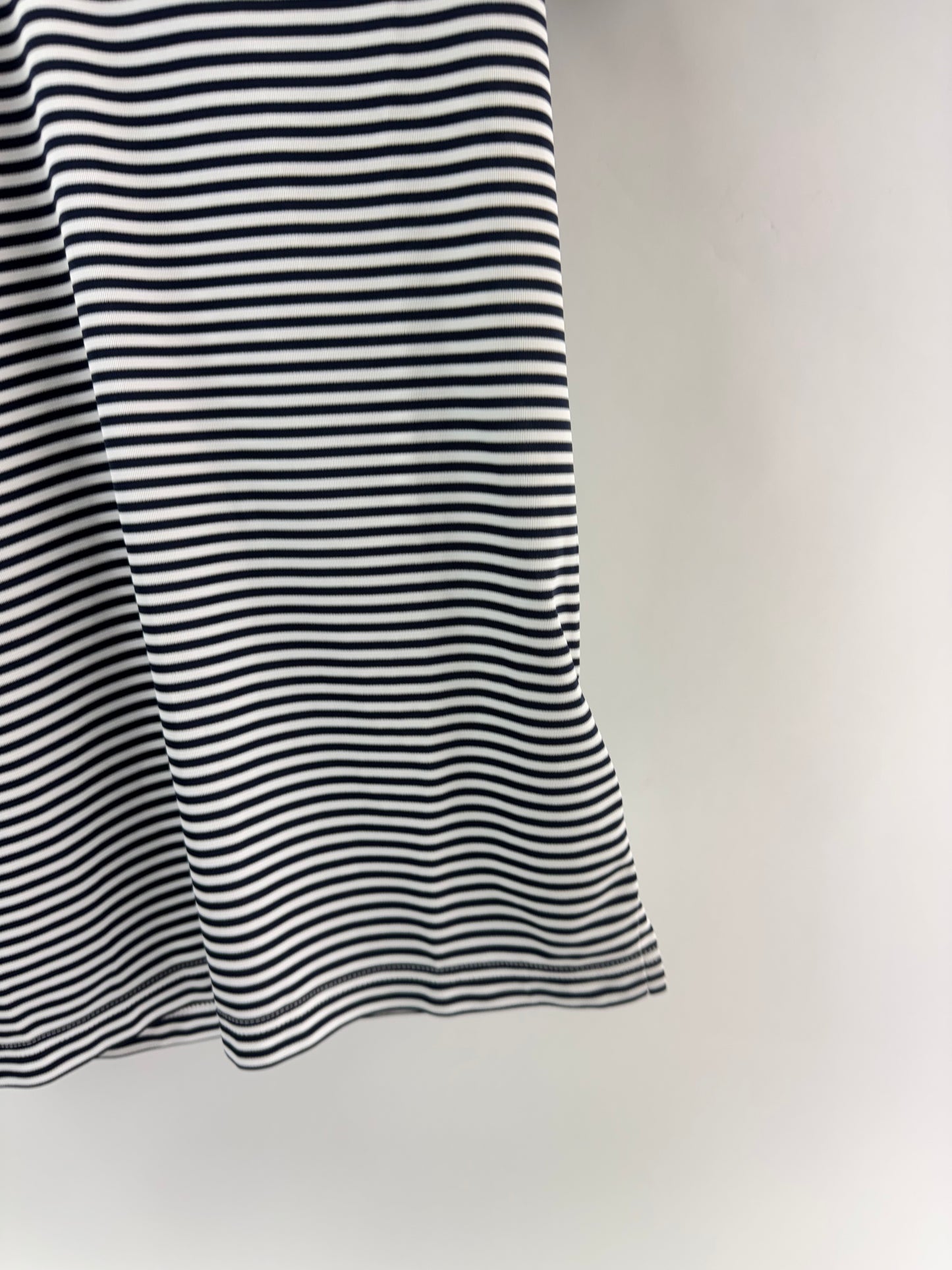 Puma Golf Pure Stripe Polo Shirt Mens UK Small /Black/White /New /23734