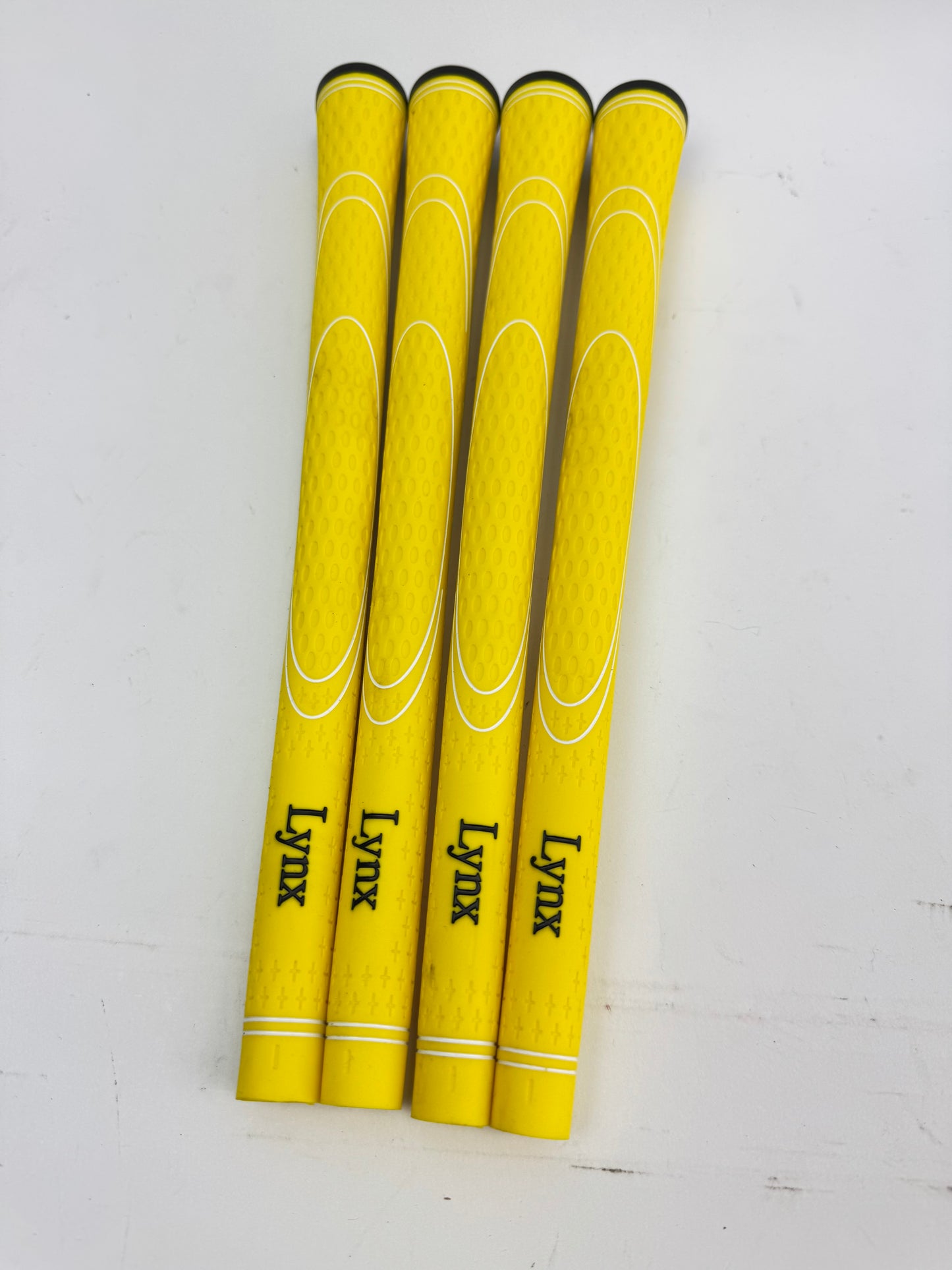 Lynx Mens Golf Grips (4) Standard /Yellow/Black /New /22071