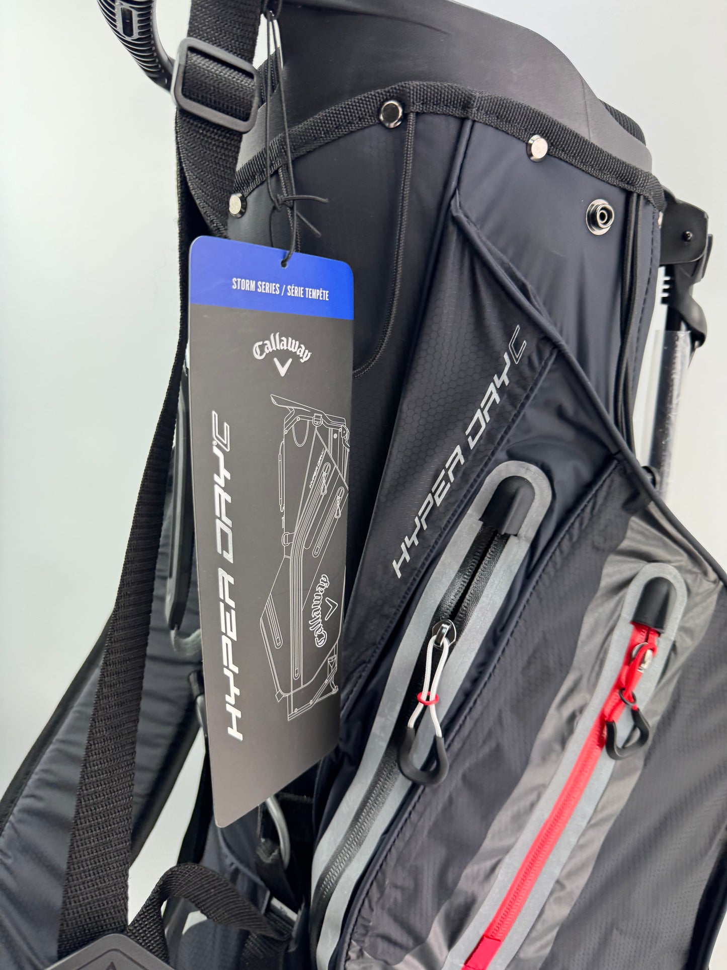 Callaway Hyper Dry C Stand Bag 4 Way /Shoulder Straps /New /23336