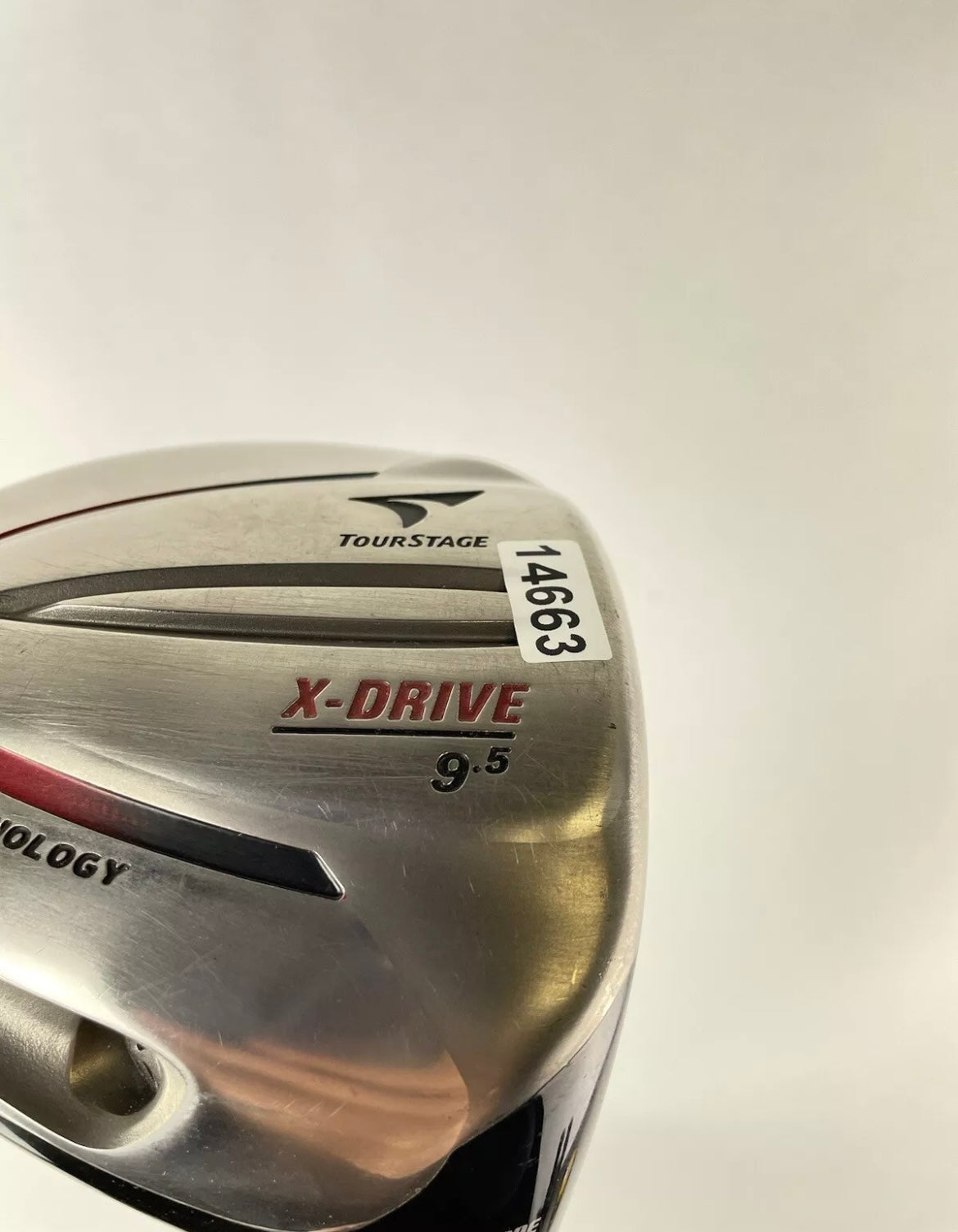 Bridgestone X-Drive Driver 9.5* Matrix Red Tie X Flex Graphite /New Grip /14663