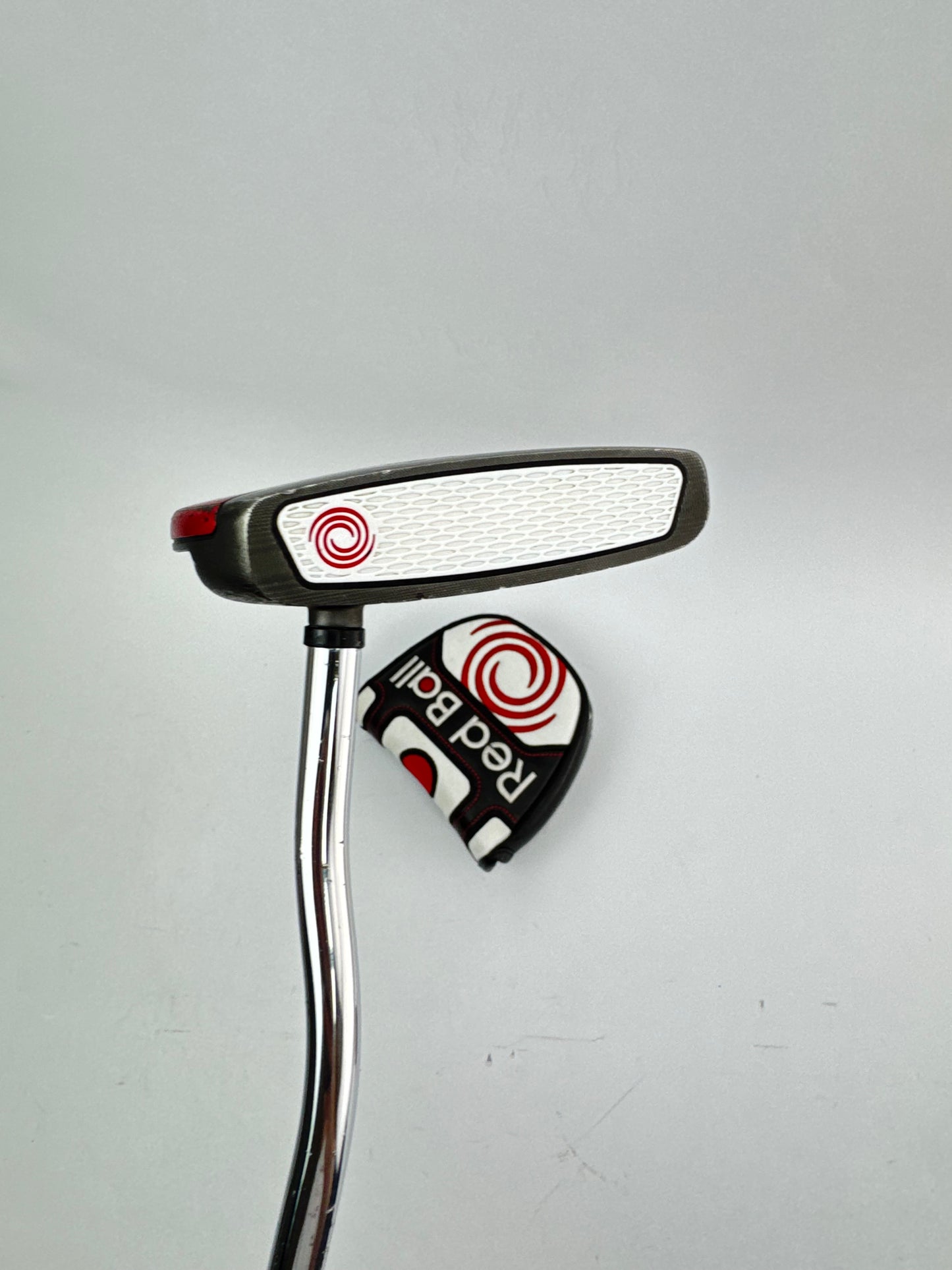 Odyssey Red Ball Putter Mallet 34” Face Balanced /Right Handed /Headcover /24621