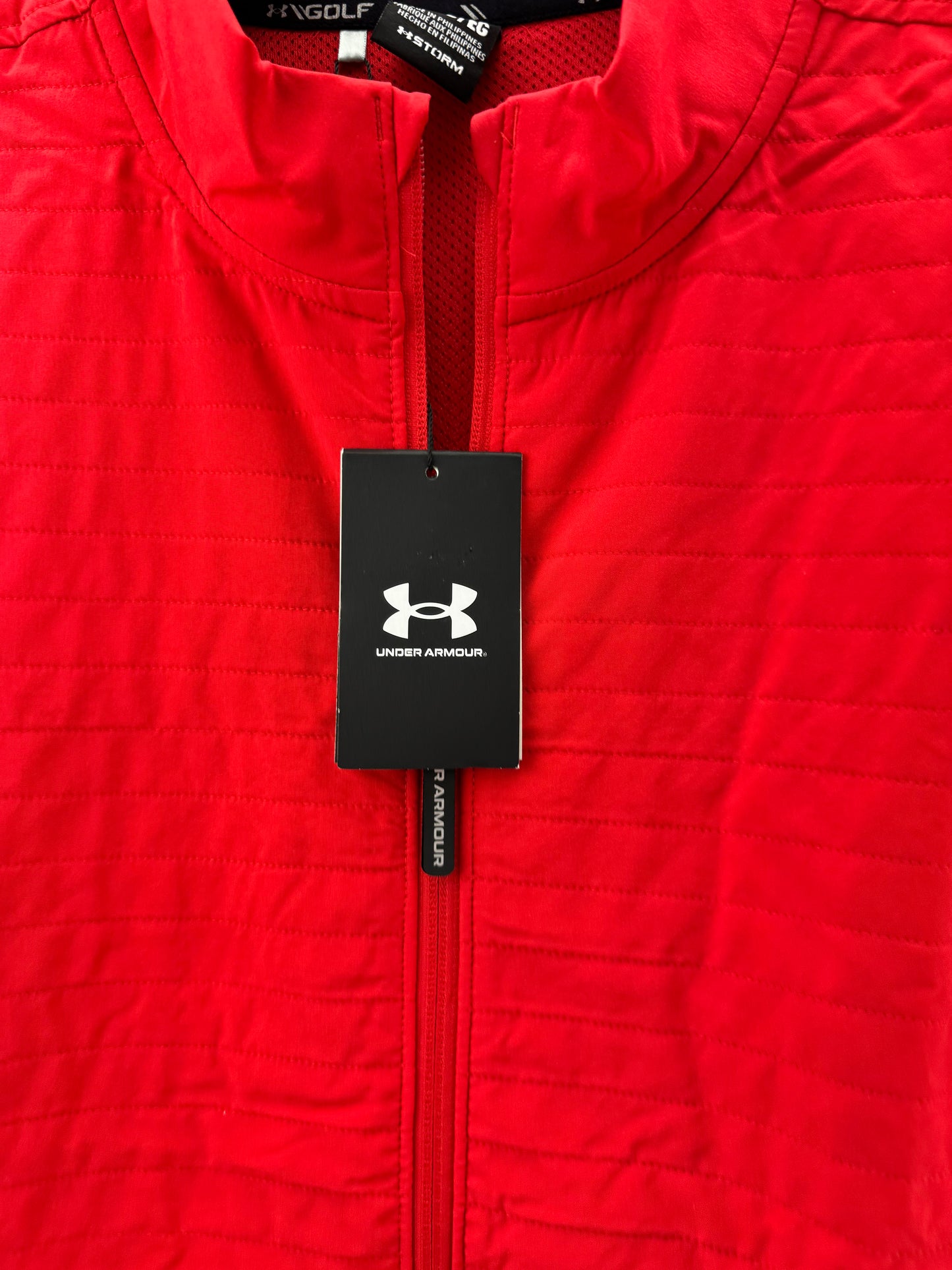 Under Armour Drive Pro Storm Gilet Lightweight Insulated UK XL /Red /24974