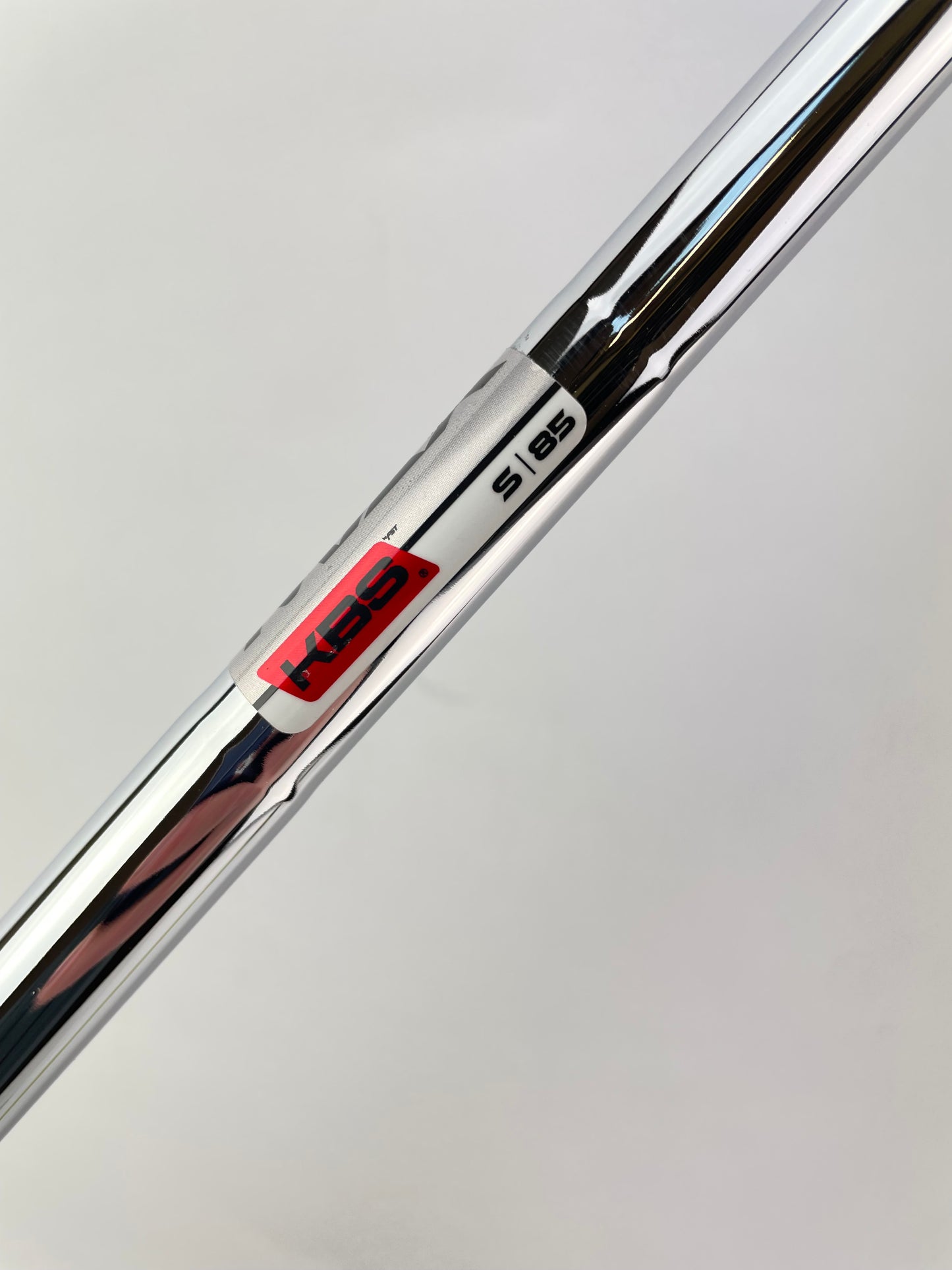 KBS Max 85 Iron Shaft Stiff Flex Steel 35.25” /0.370 Parallel Tip /23495