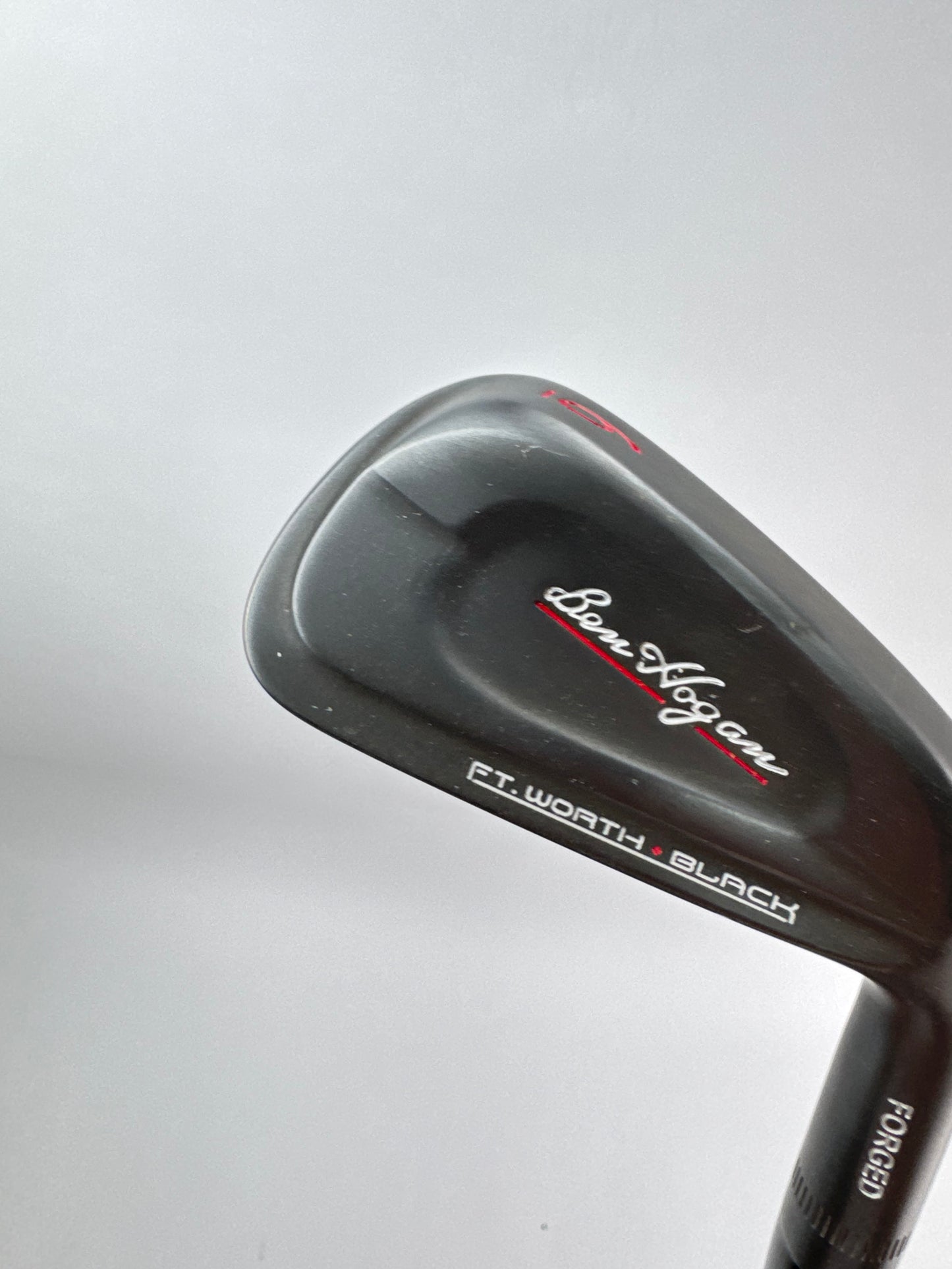 Ben Hogan FT Worth Black 6 Iron Forged Recoil ES 760 F2 Senior Graphite /25274