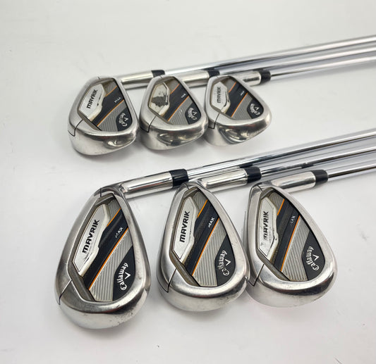 Callaway Mavrik Max Irons 5-PW Elevate 95 Regular Flex Steel /Right /+1” /26509