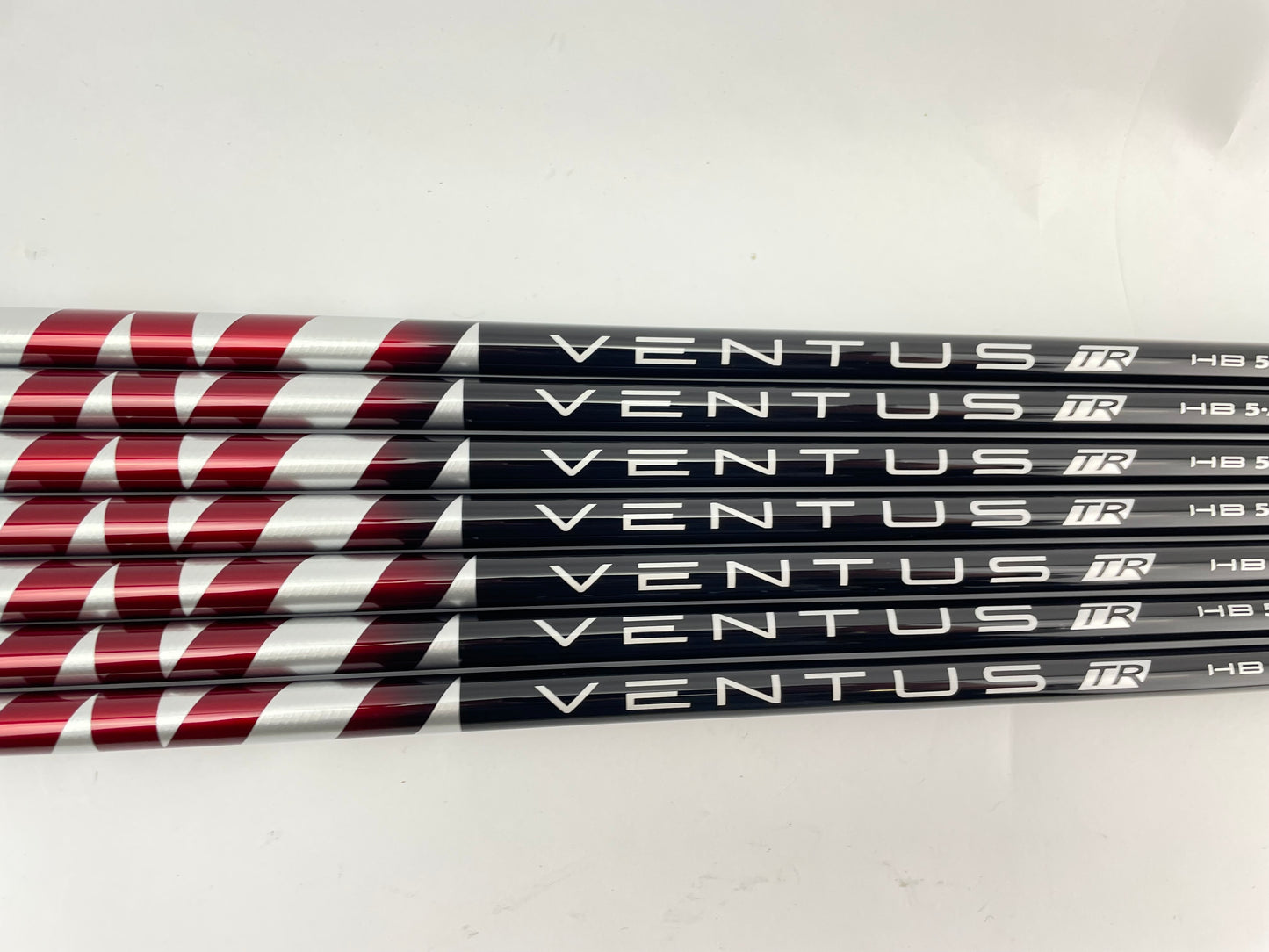 Fujikura Ventus Red HB Iron Shaft Set (7) 5A Senior Graphite /41.5 /0.370 /New