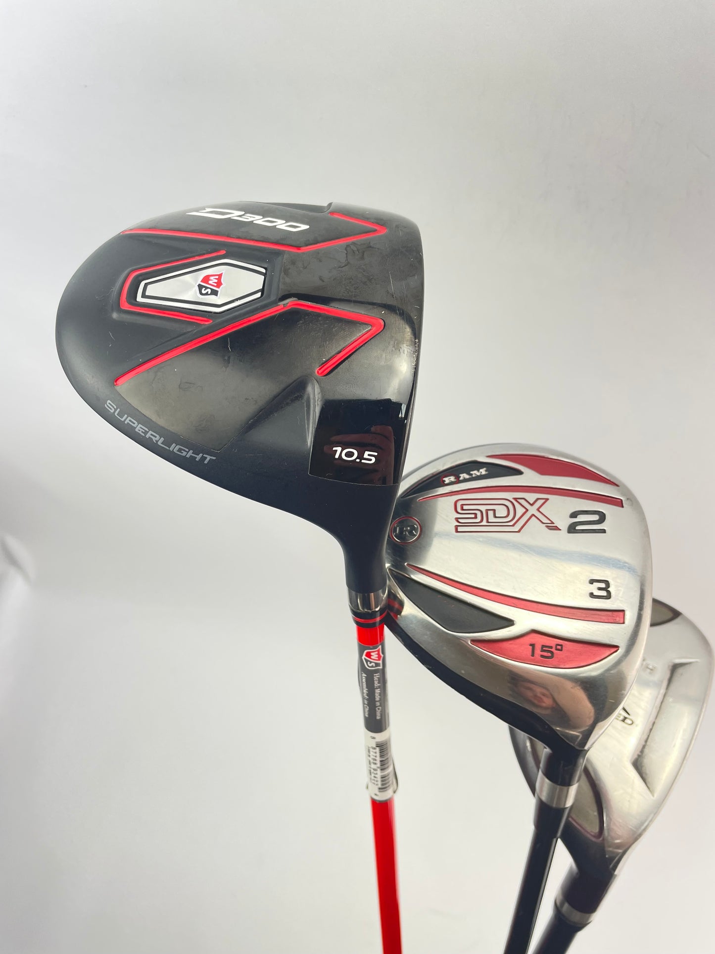 Wilson D300 Package Set 11 Clubs Uniflex /Right Handed /Wilson Stand Bag /24385